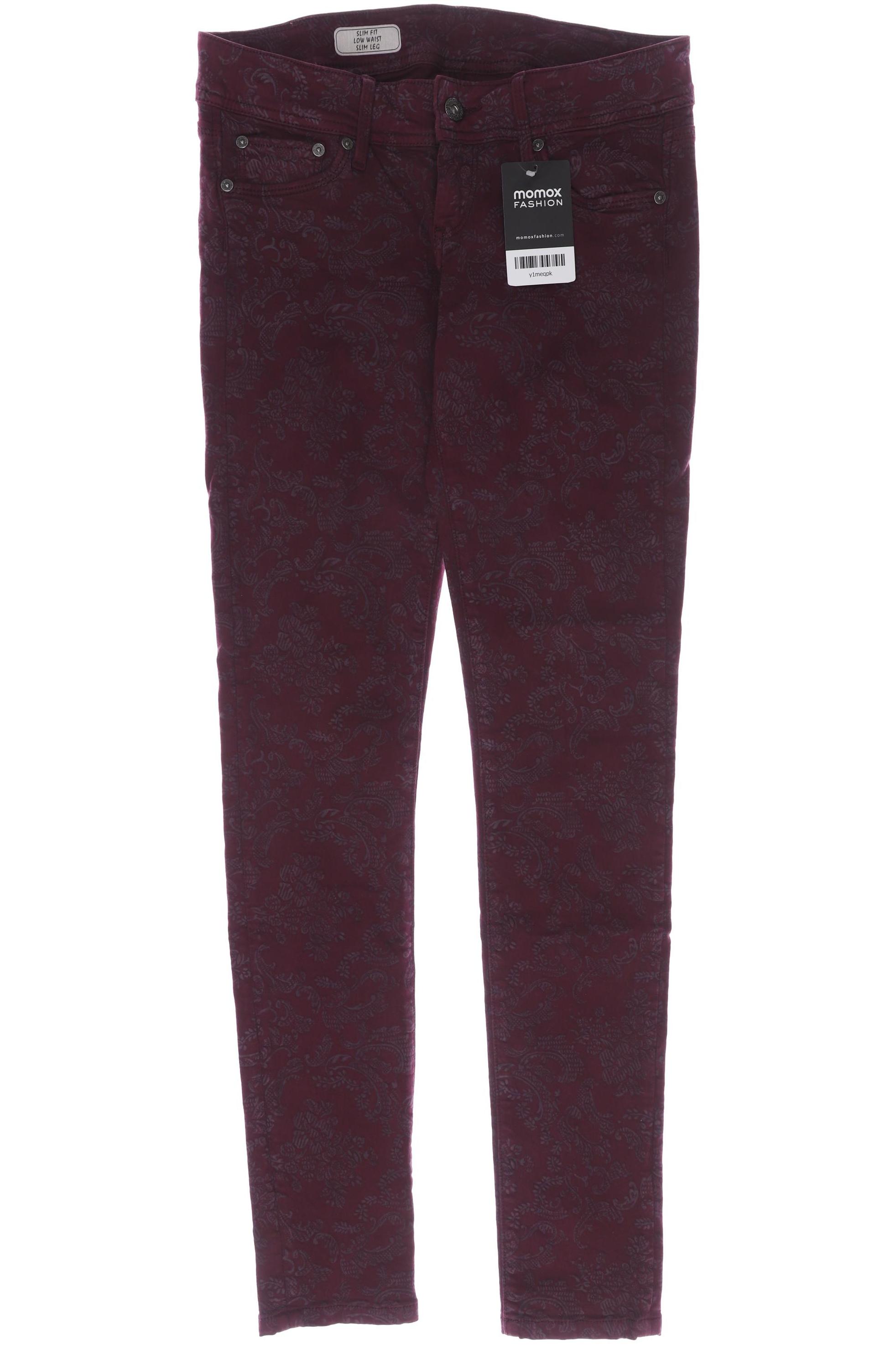

Pepe Jeans Damen Jeans, bordeaux, Gr. 26