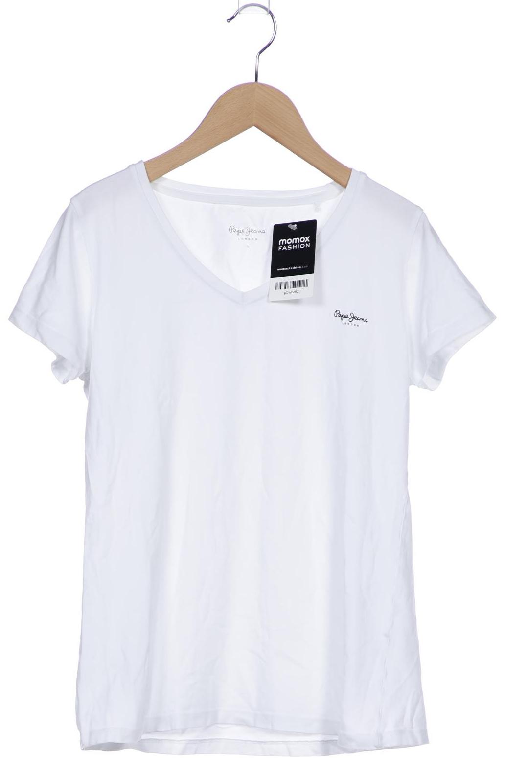 

Pepe Jeans Damen T-Shirt, weiß, Gr. 42