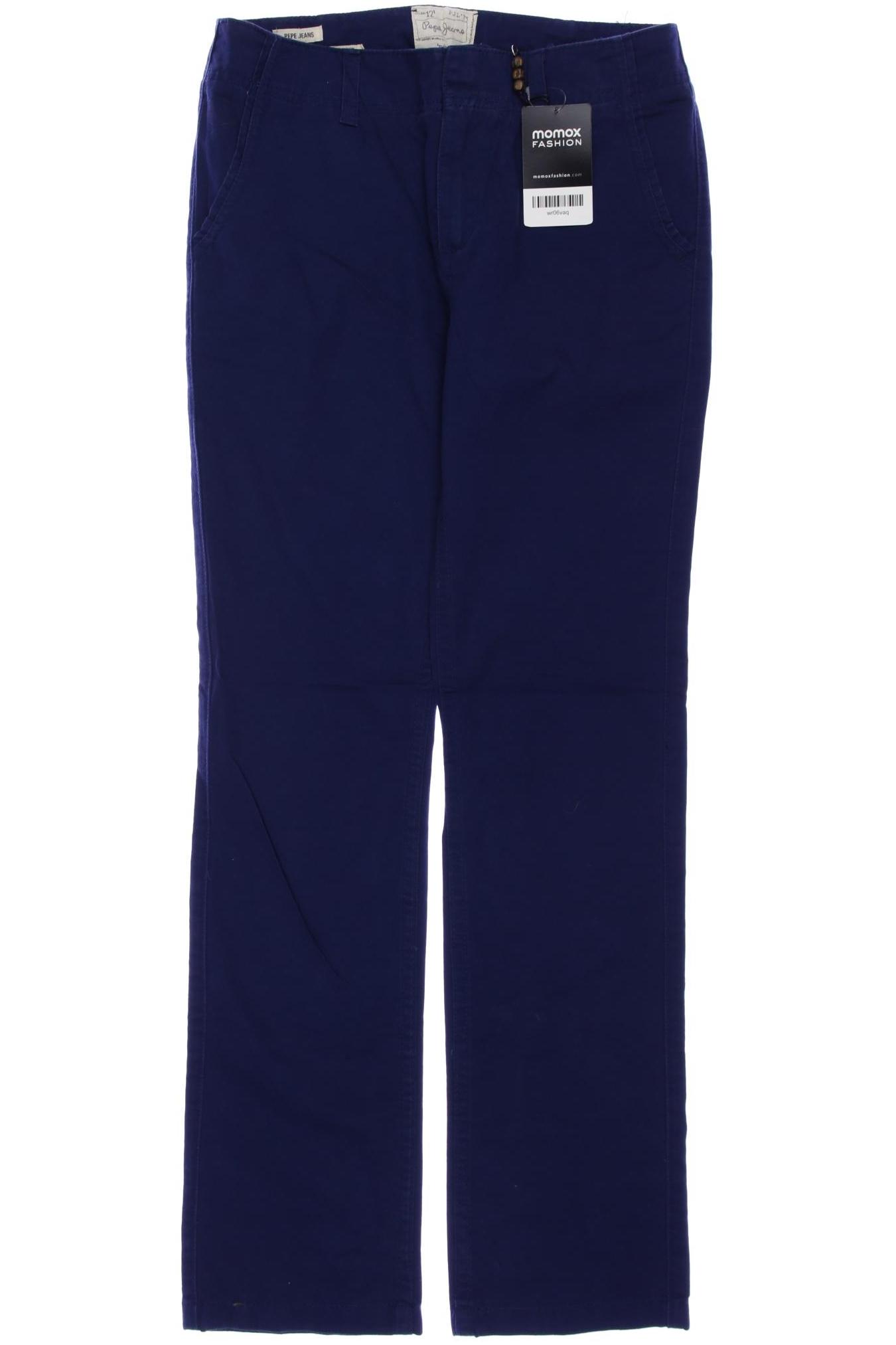 

Pepe Jeans Damen Stoffhose, blau, Gr. 12