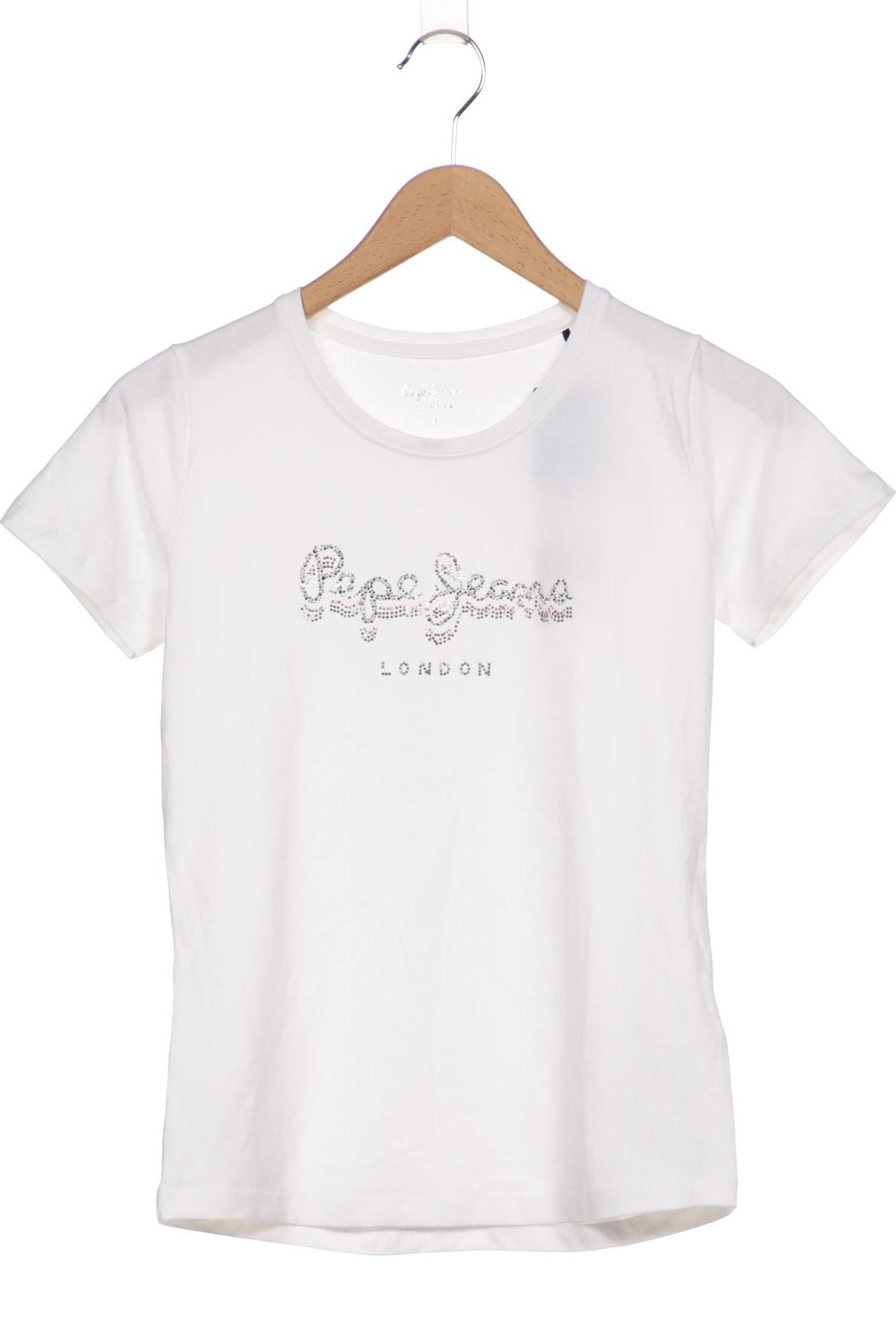 

Pepe Jeans Damen T-Shirt, weiß, Gr. 38