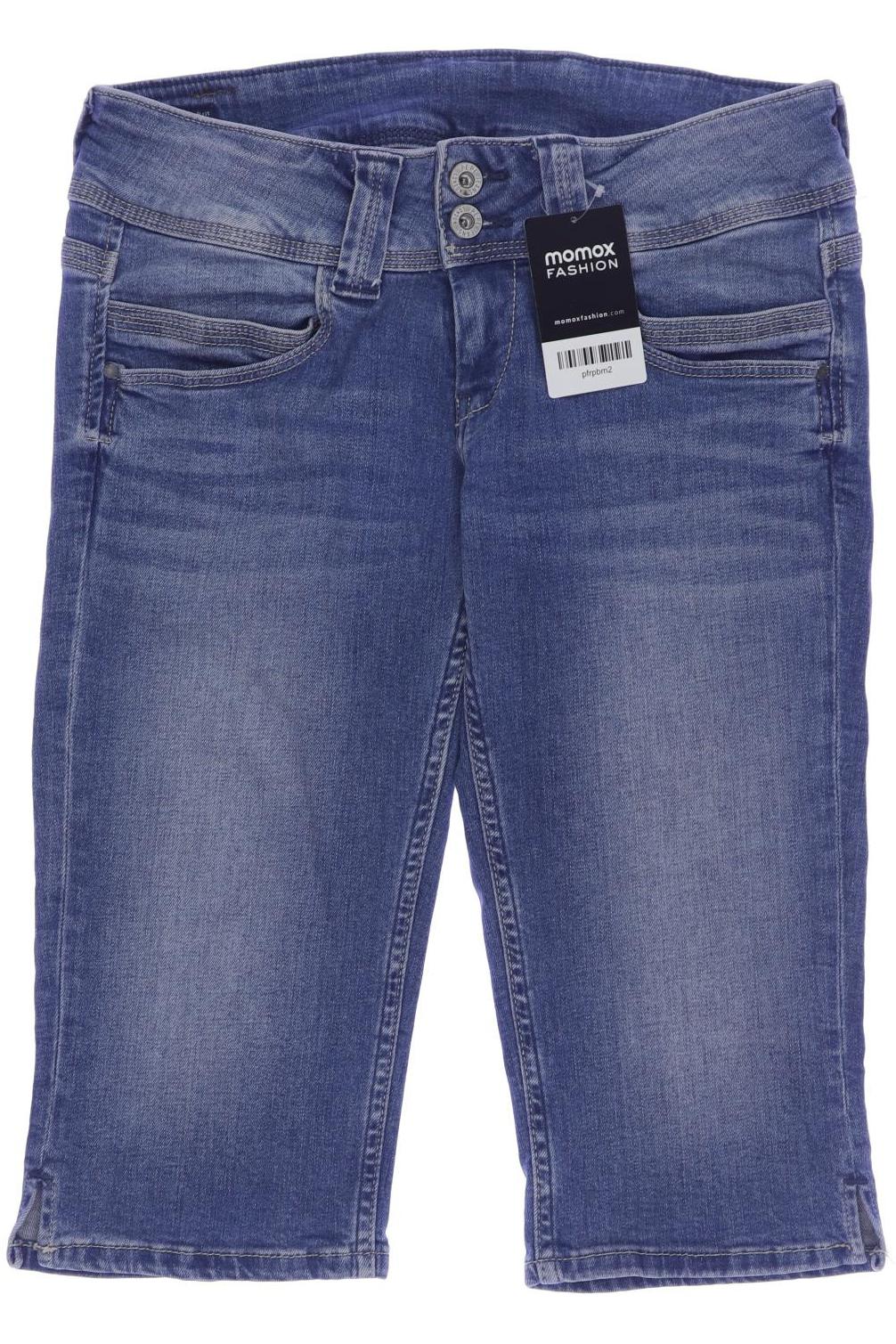 

Pepe Jeans Damen Shorts, blau, Gr. 27
