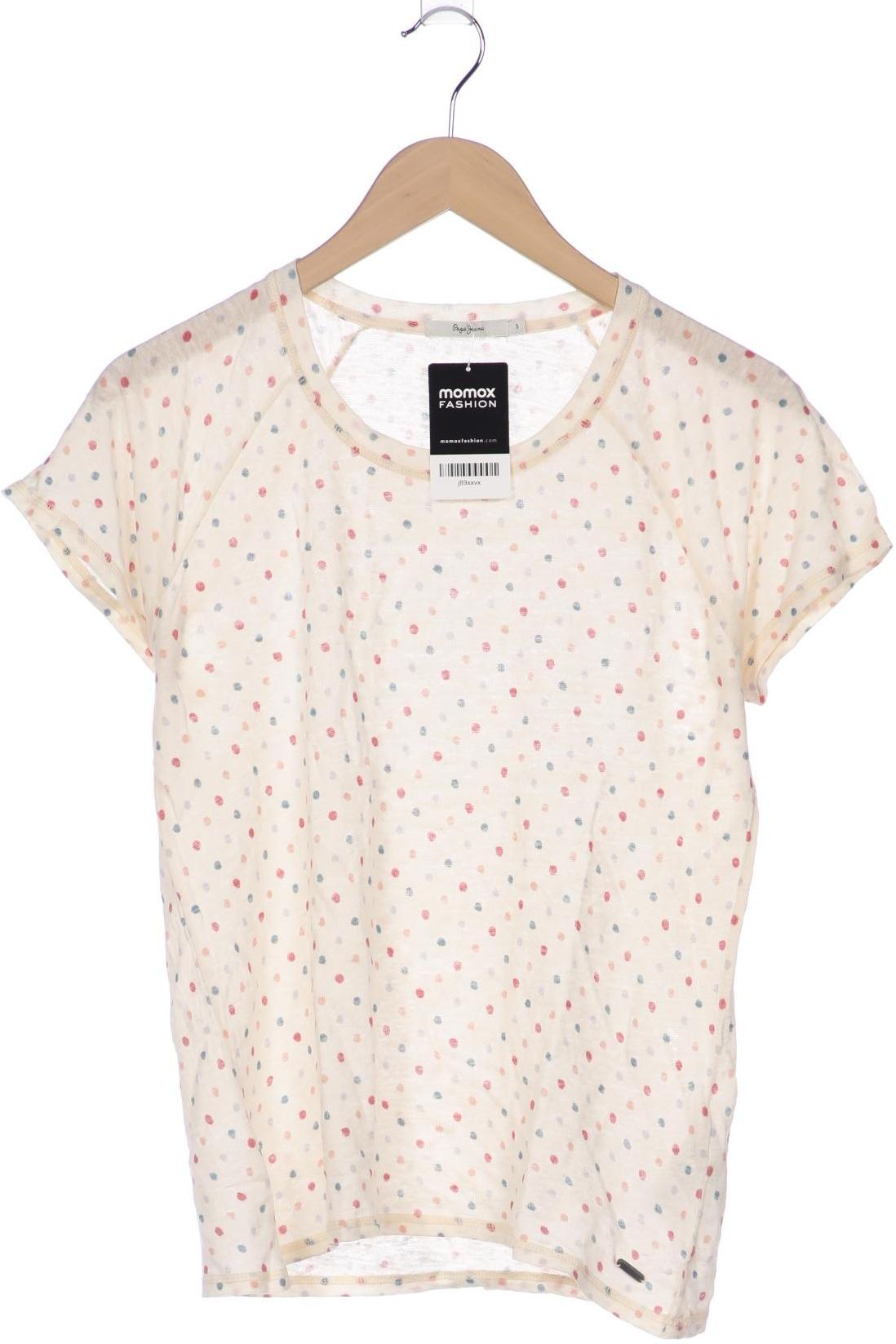 

Pepe Jeans Damen T-Shirt, cremeweiß, Gr. 36