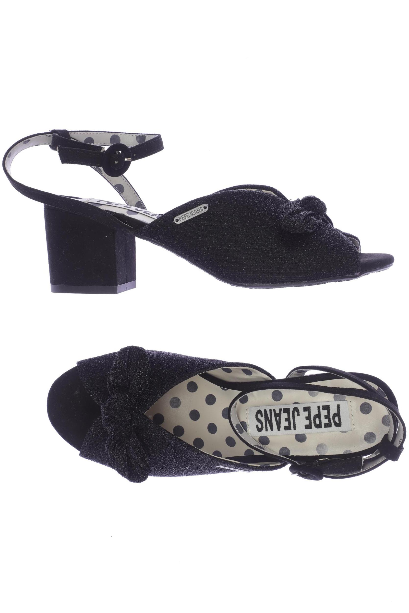 

Pepe Jeans Damen Sandale, schwarz, Gr. 38