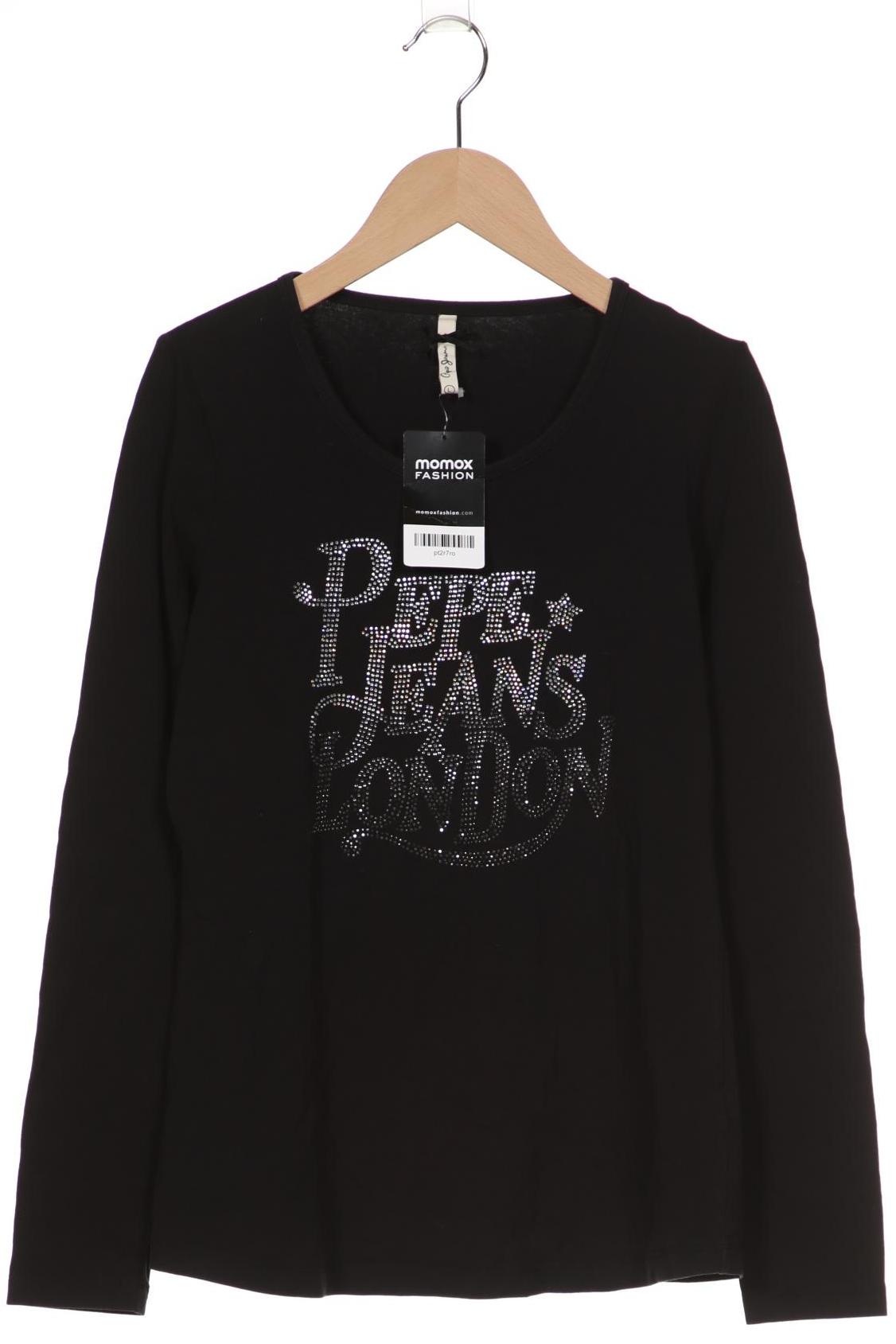 

Pepe Jeans Damen Langarmshirt, schwarz