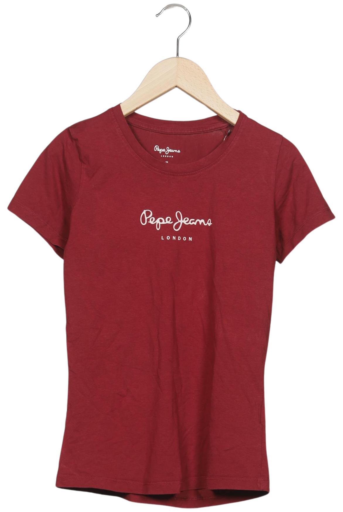 

Pepe Jeans Damen T-Shirt, rot, Gr. 34