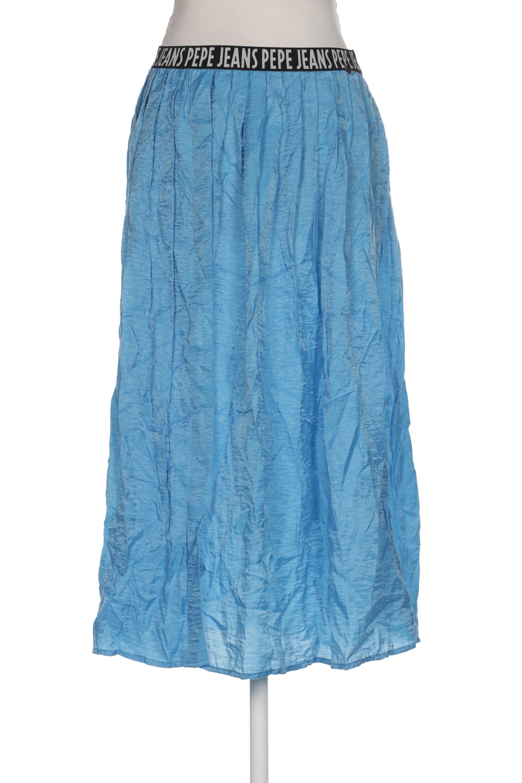 

Pepe Jeans Damen Rock, blau, Gr. 36