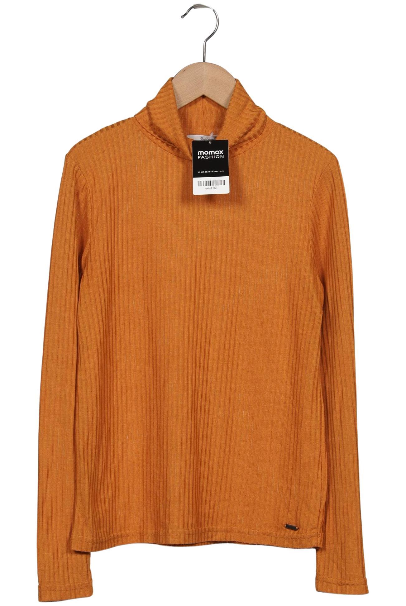 

Pepe Jeans Damen Langarmshirt, orange, Gr. 38