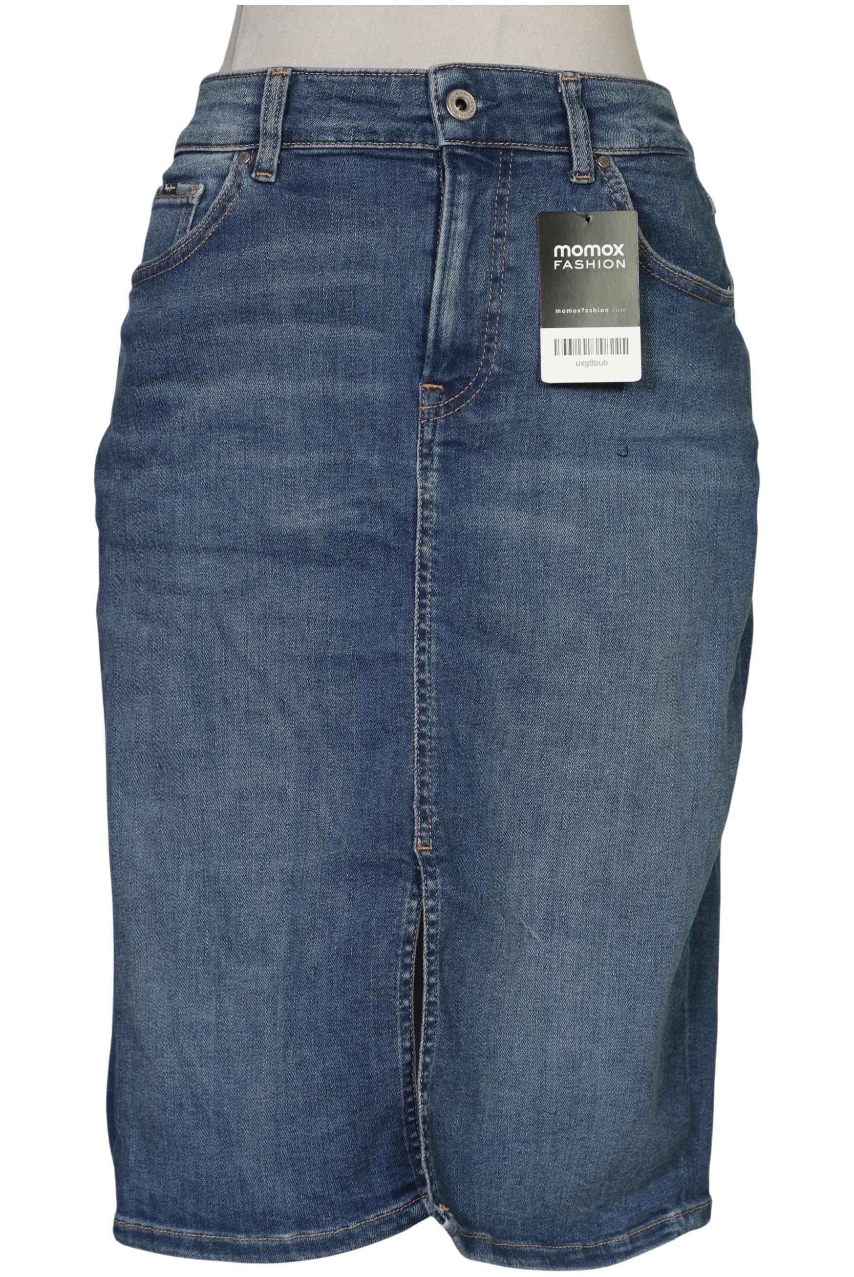 

Pepe Jeans Damen Rock, blau, Gr. 36
