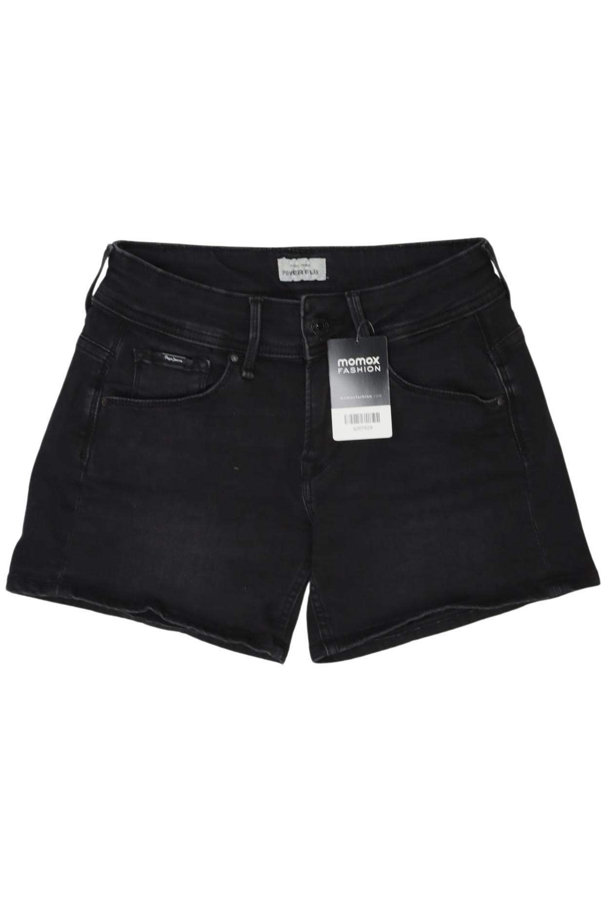 

Pepe Jeans Damen Shorts, schwarz, Gr. 24
