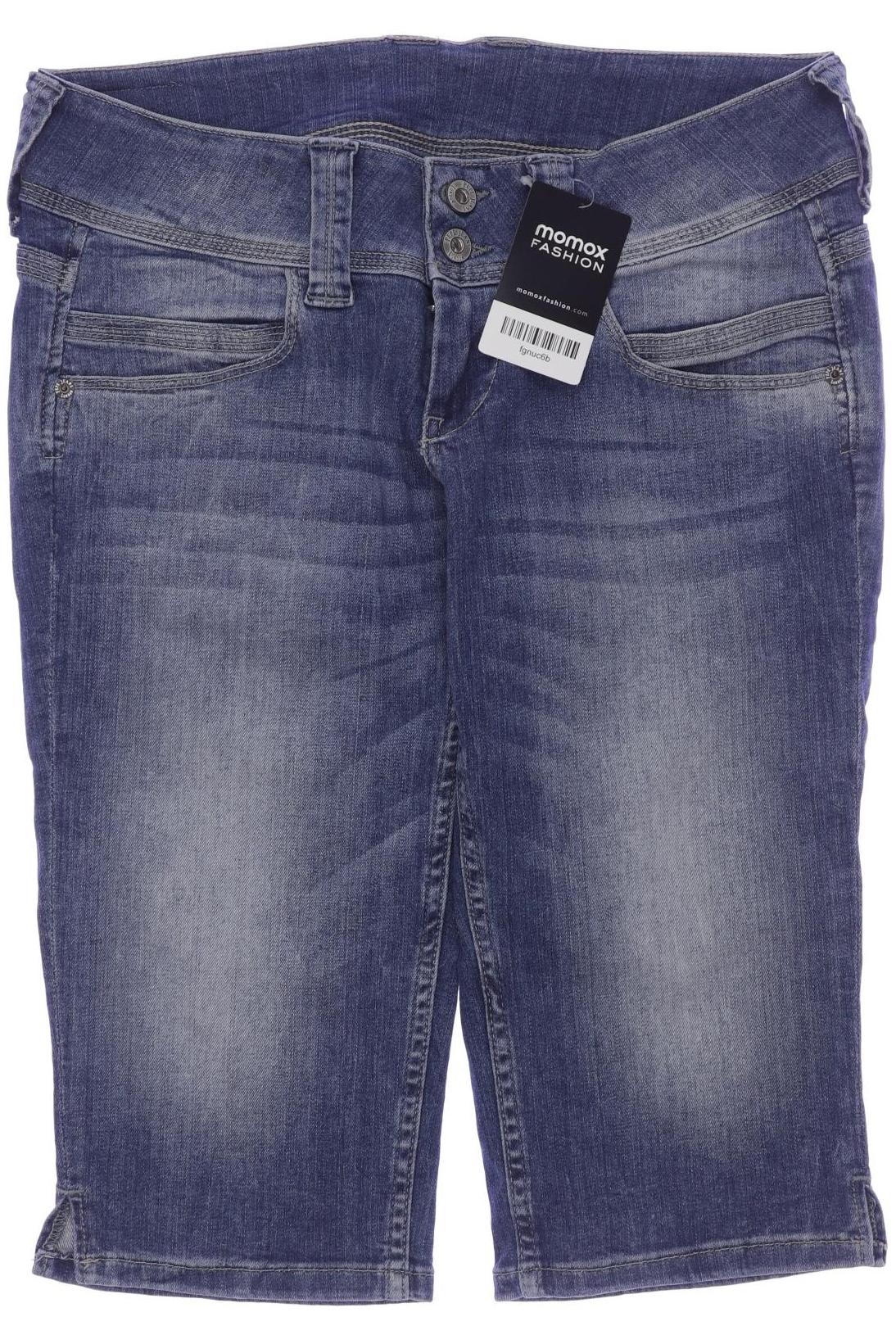 

Pepe Jeans Damen Shorts, blau, Gr. 28