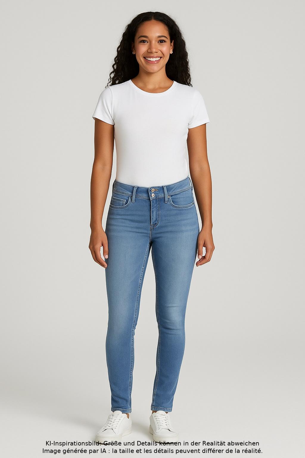 

Pepe Jeans Damen Jeans, blau, Gr. 26