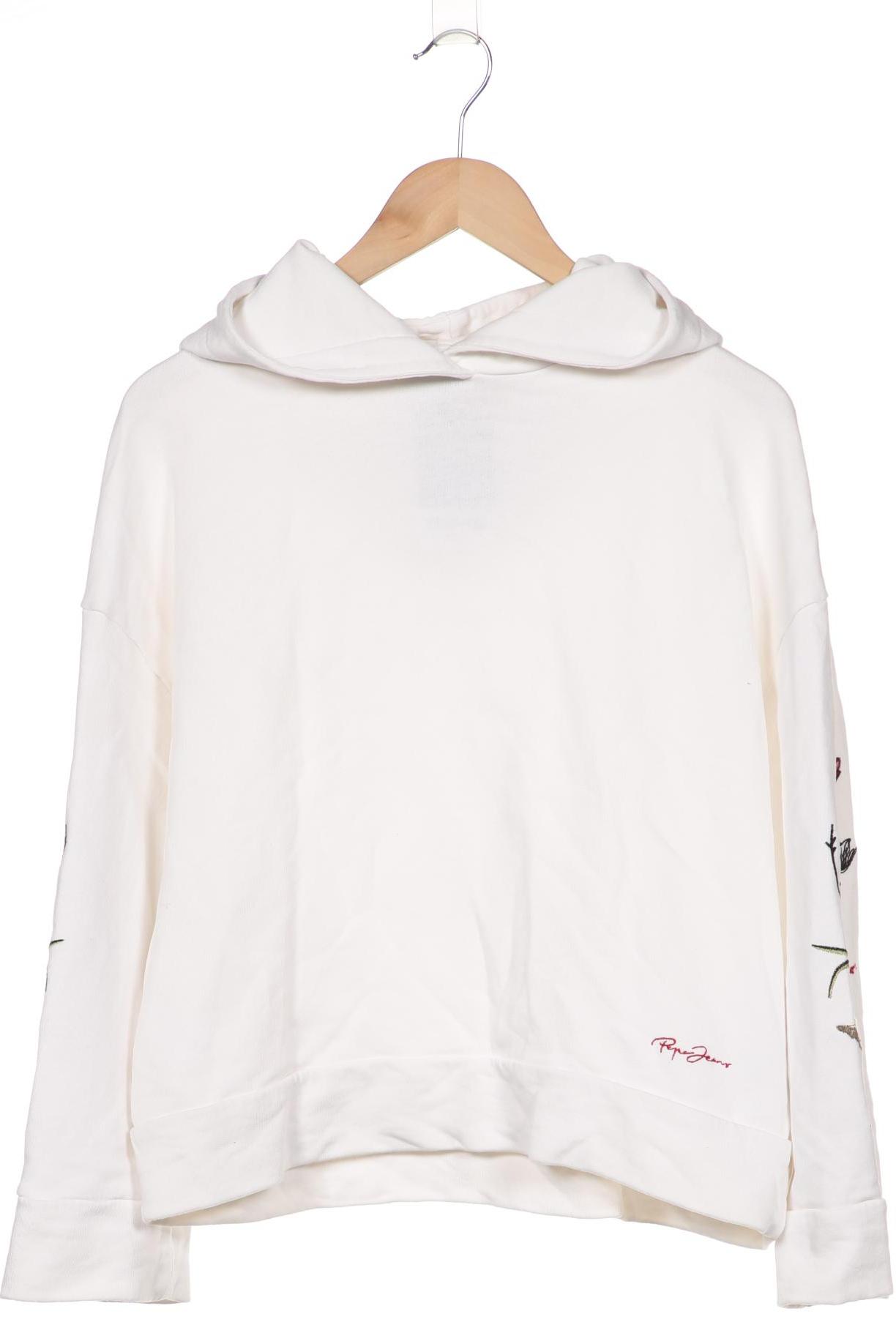 

Pepe Jeans Damen Kapuzenpullover, weiß