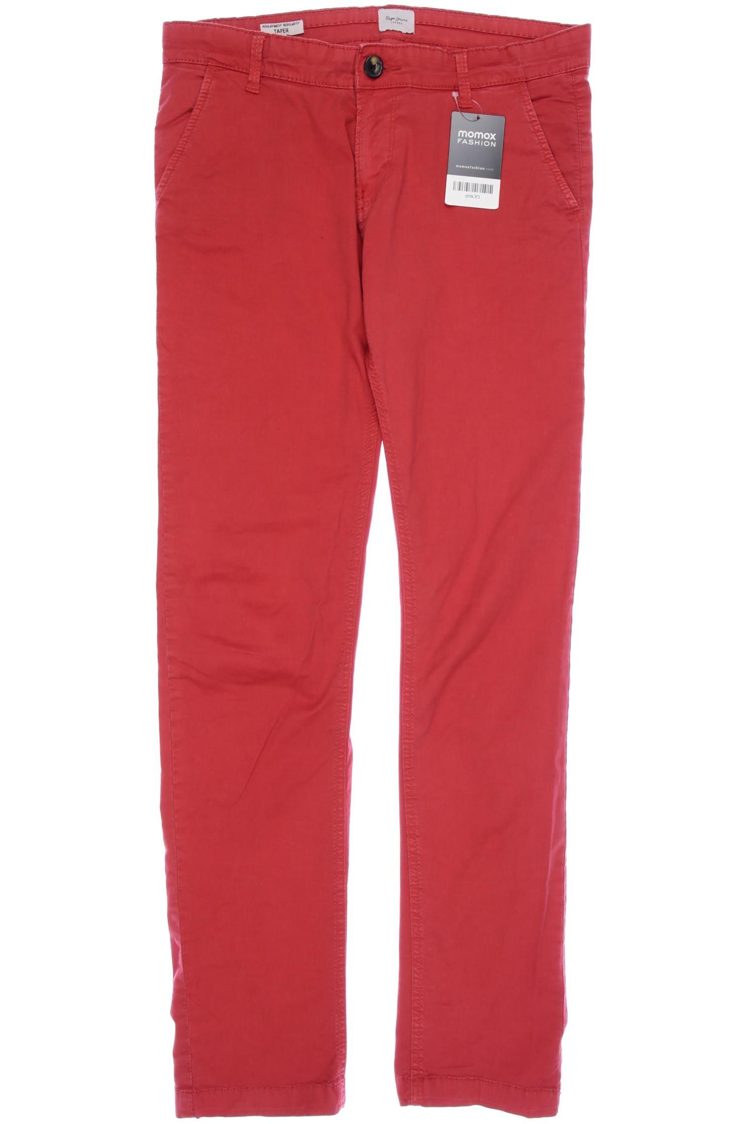 

Pepe Jeans Damen Stoffhose, rot, Gr. 30