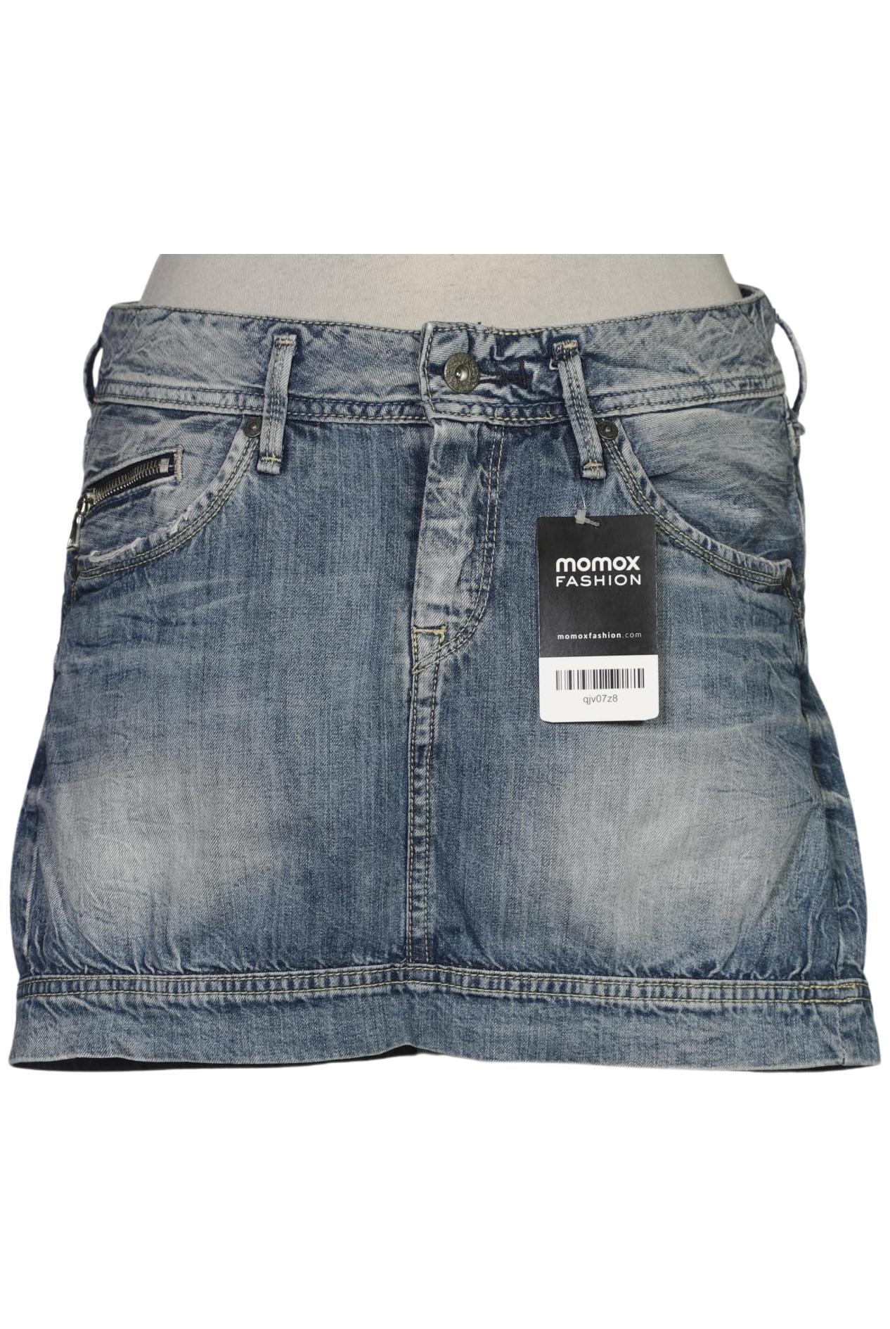

Pepe Jeans Damen Rock, blau, Gr. 34