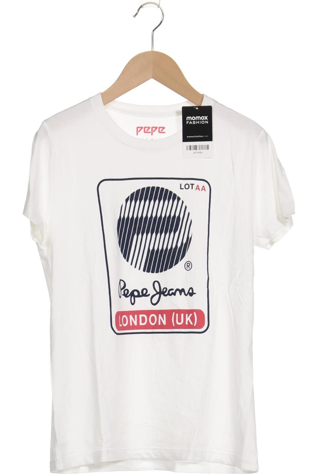 

Pepe Jeans Damen T-Shirt, weiß, Gr. 34