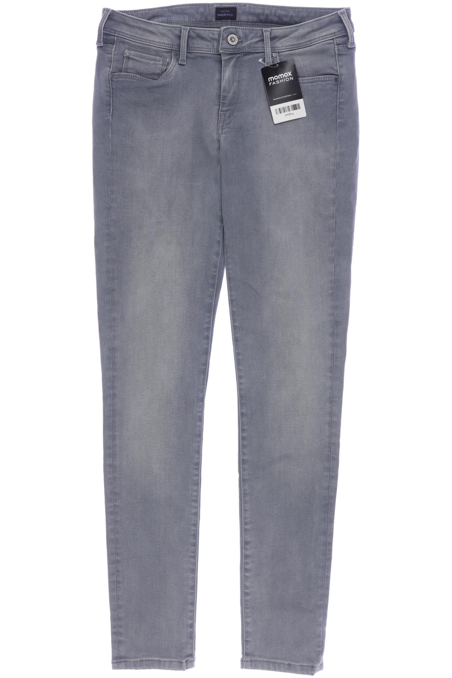 

Pepe Jeans Damen Jeans, grau, Gr. 28
