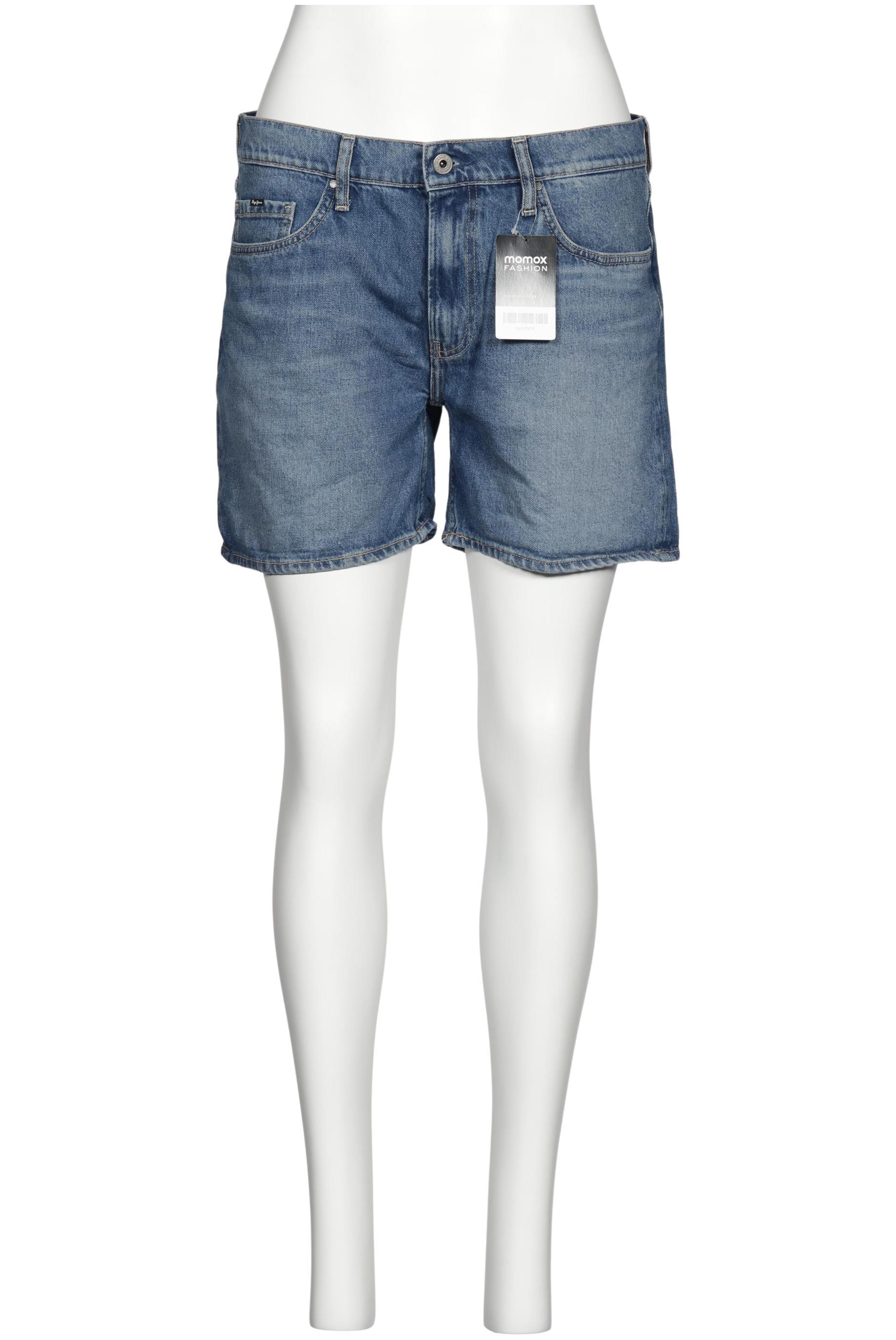 

Pepe Jeans Damen Shorts, blau, Gr. 31
