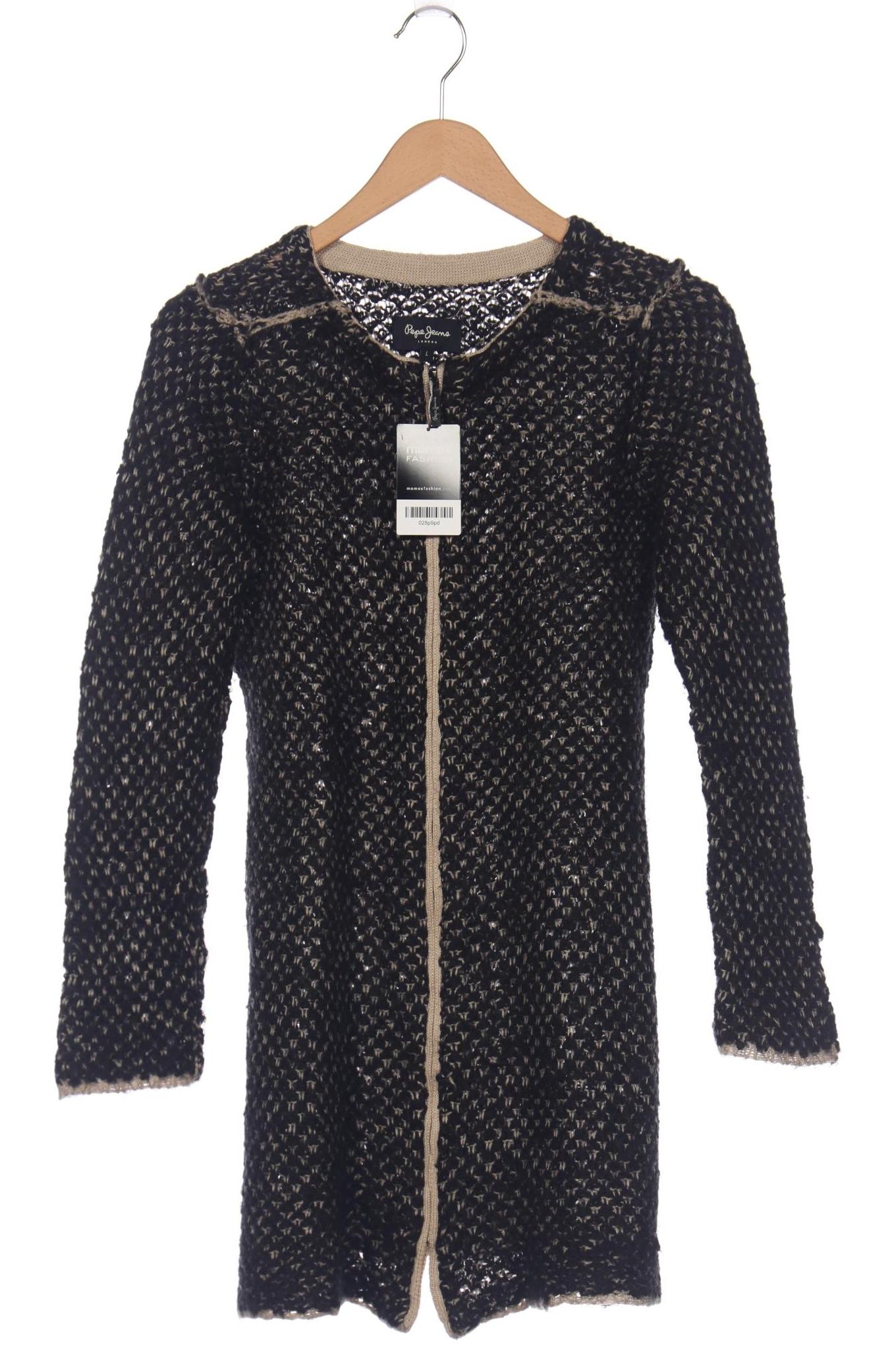 

Pepe Jeans Damen Strickjacke, schwarz, Gr. 42