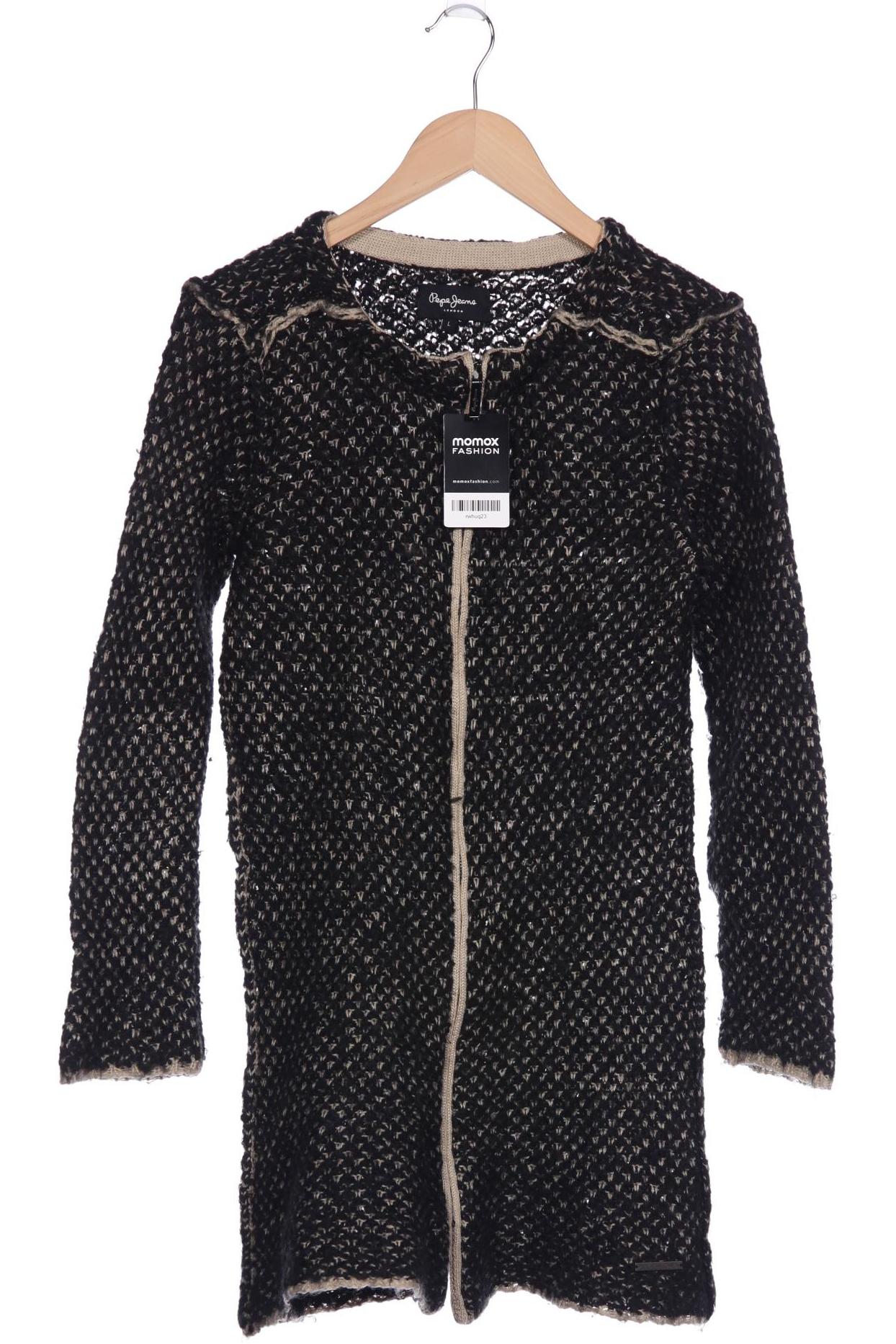 

Pepe Jeans Damen Strickjacke, schwarz, Gr. 42