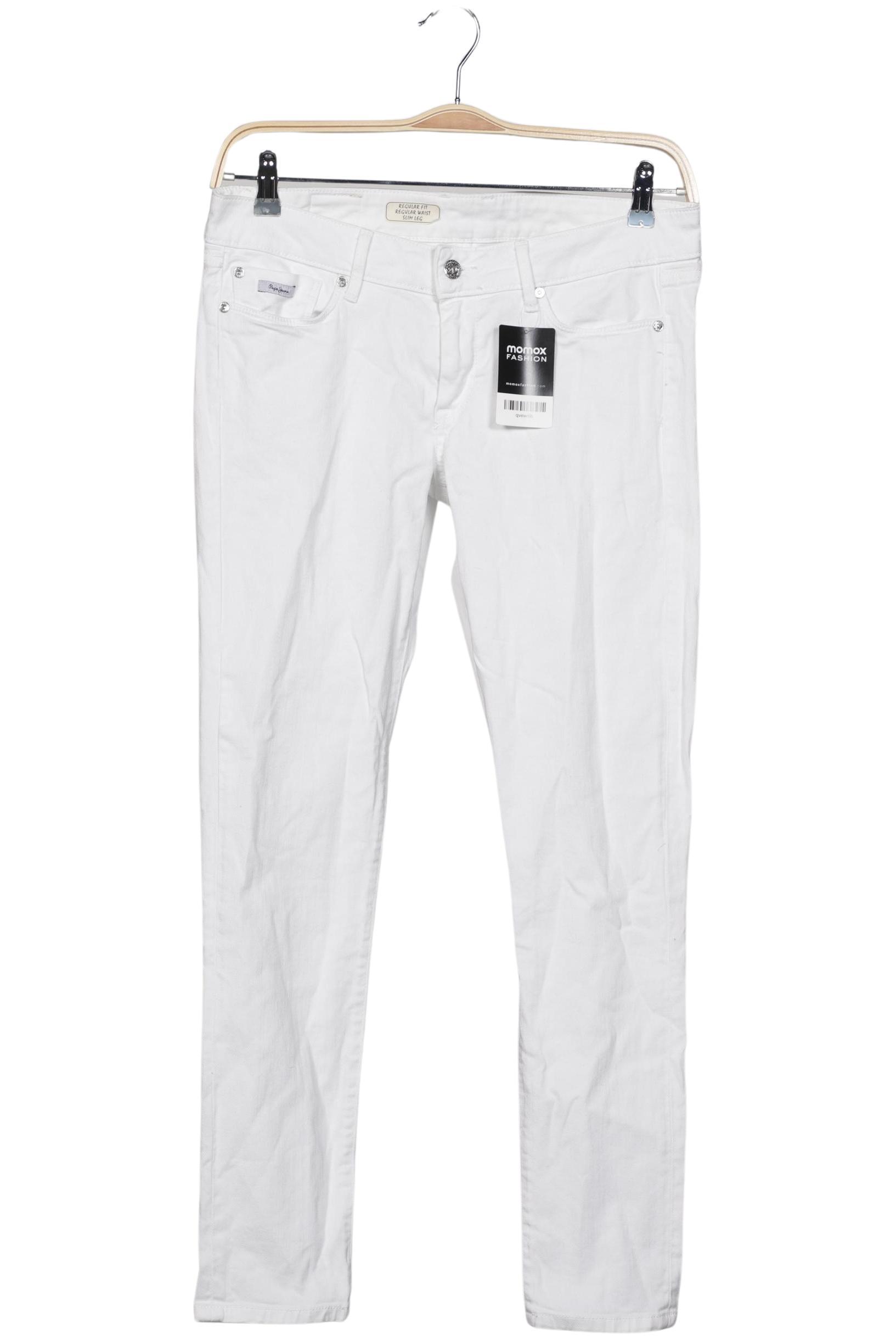 

Pepe Jeans Damen Jeans, weiß, Gr. 30