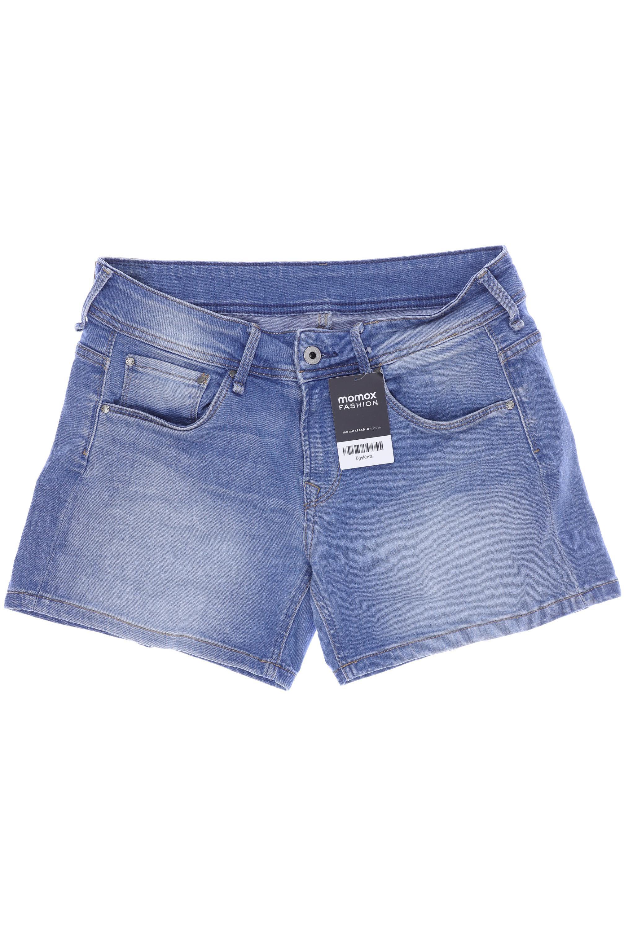 

Pepe Jeans Damen Shorts, blau, Gr. 38
