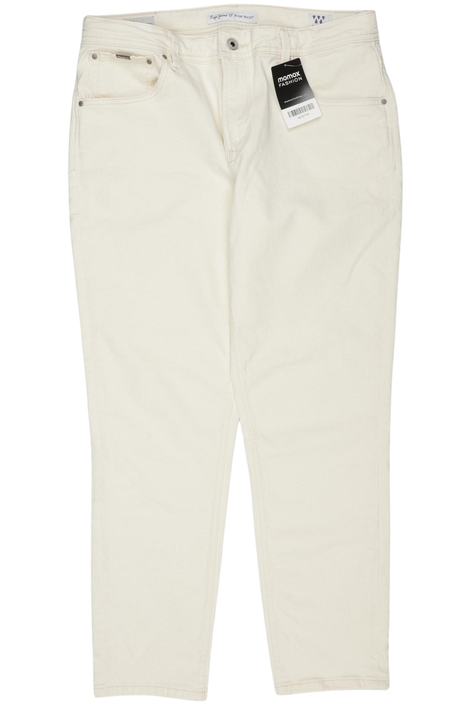 

Pepe Jeans Damen Jeans, cremeweiß, Gr. 30