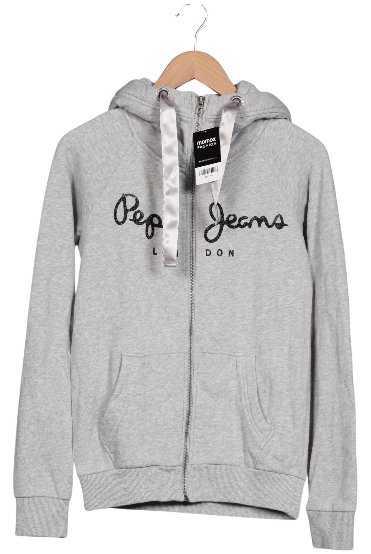 

Pepe Jeans Damen Kapuzenpullover, grau, Gr. 36