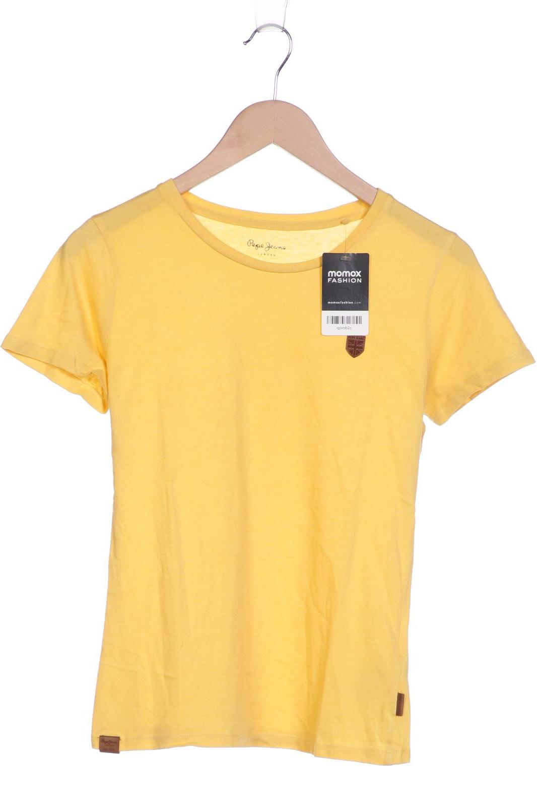 

Pepe Jeans Damen T-Shirt, gelb, Gr. 36