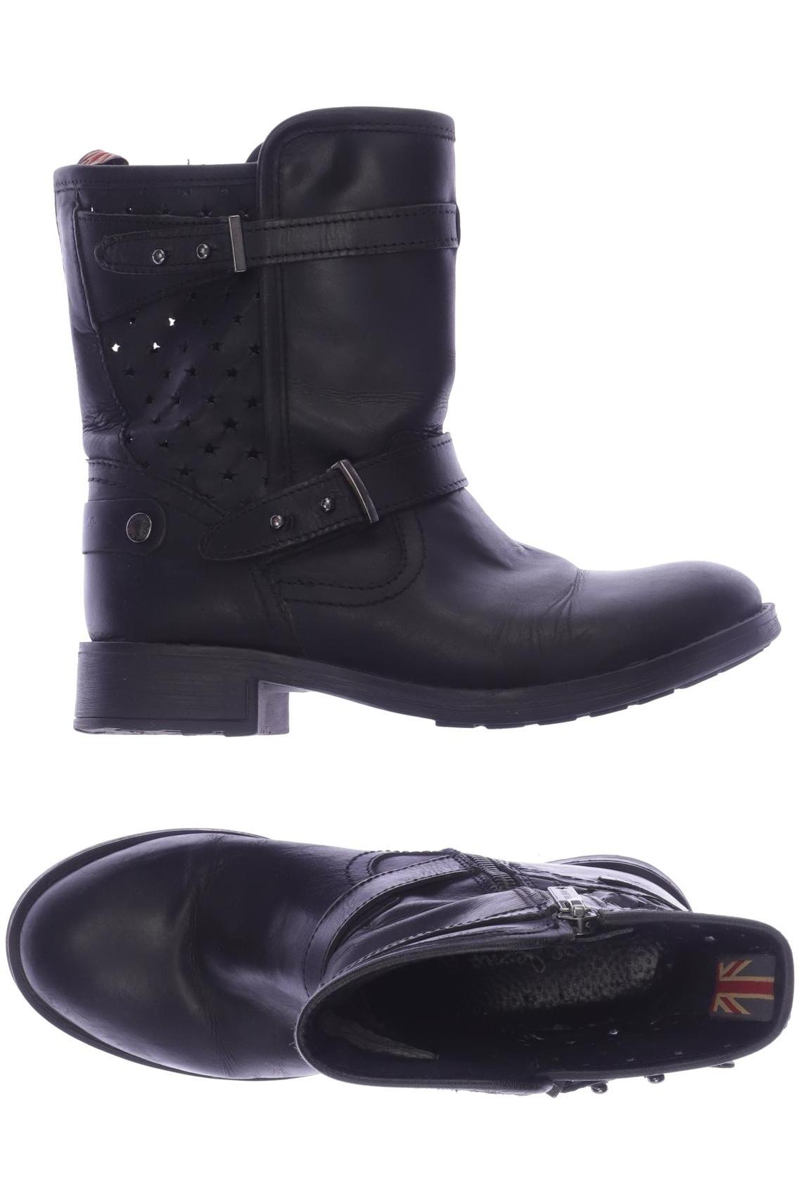 

Pepe Jeans Damen Stiefelette, schwarz