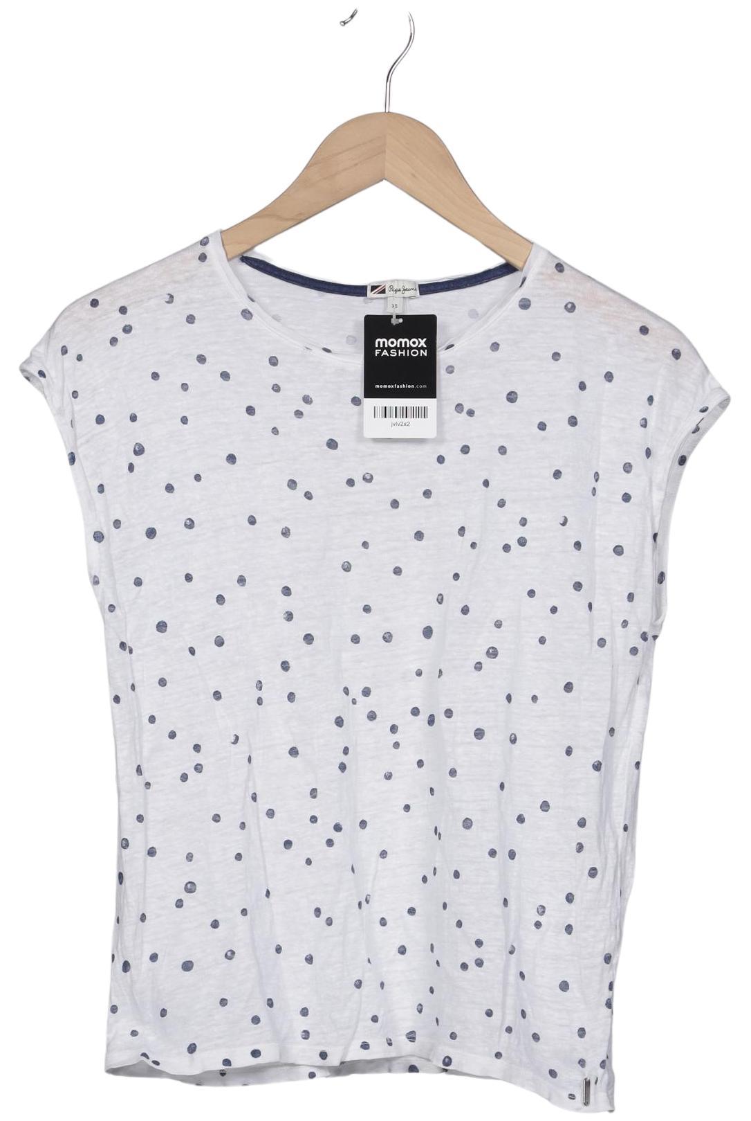 

Pepe Jeans Damen T-Shirt, weiß, Gr. 34