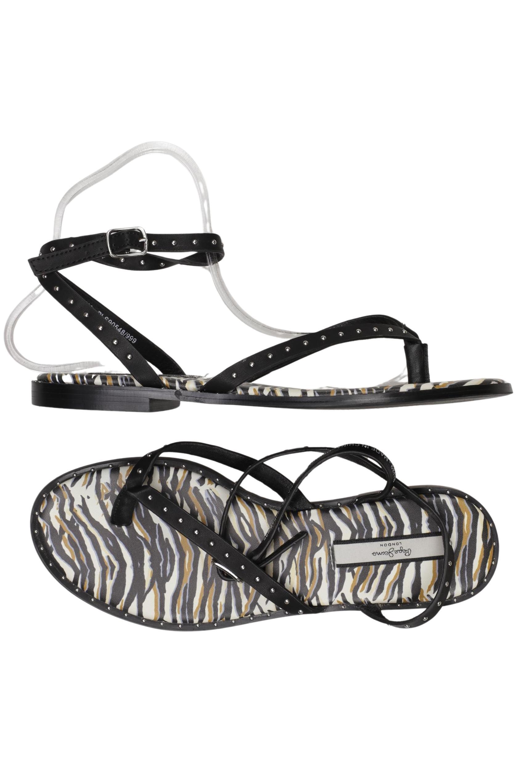 

Pepe Jeans Damen Sandale, schwarz, Gr. 39