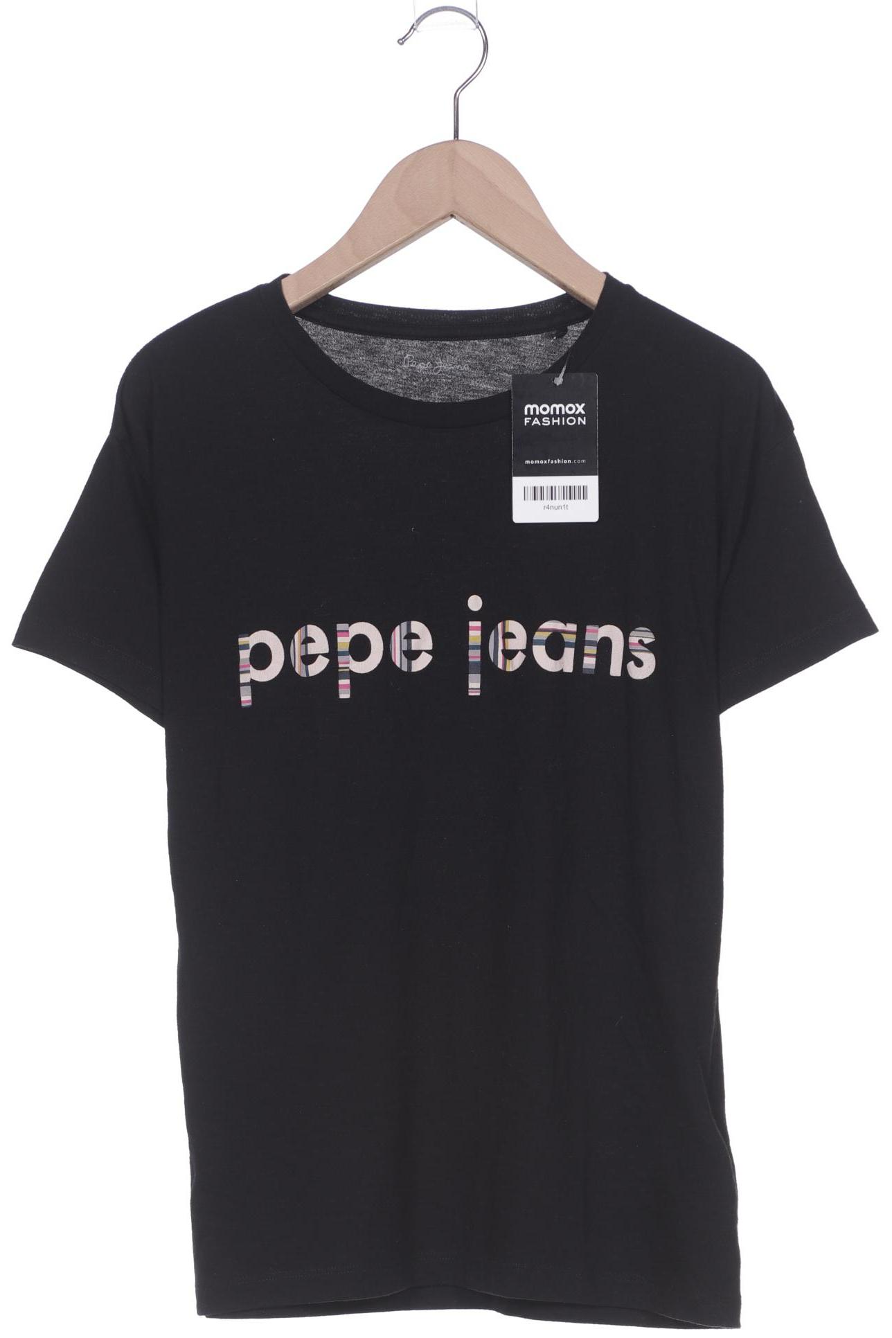 

Pepe Jeans Damen T-Shirt, schwarz, Gr. 34