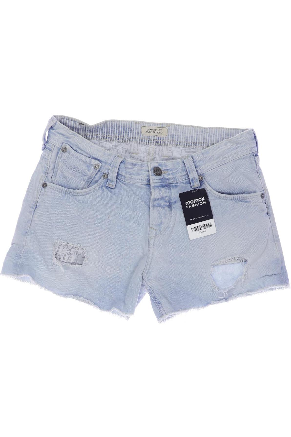 

Pepe Jeans Damen Shorts, blau, Gr. 25