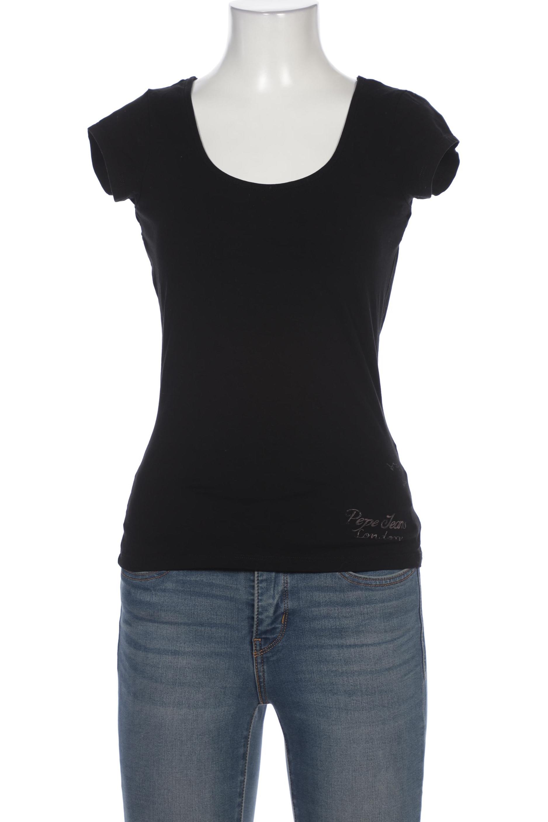 

Pepe Jeans Damen T-Shirt, schwarz, Gr. 36