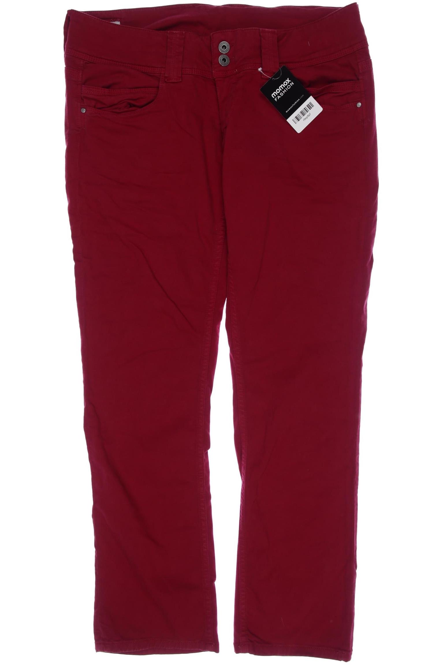 

Pepe Jeans Damen Stoffhose, rot, Gr. 33