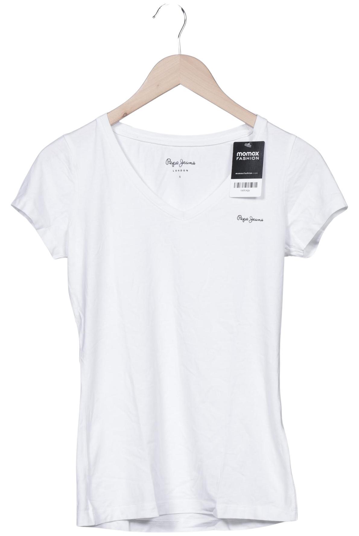 

Pepe Jeans Damen T-Shirt, weiß, Gr. 36