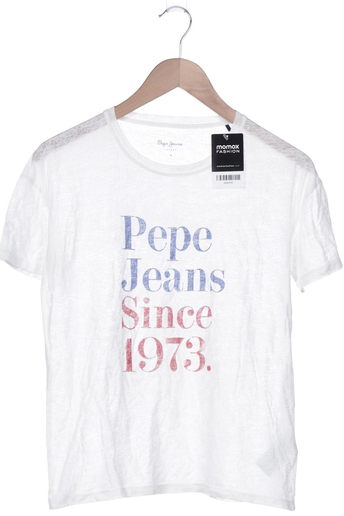

Pepe Jeans Damen T-Shirt, cremeweiß, Gr. 38