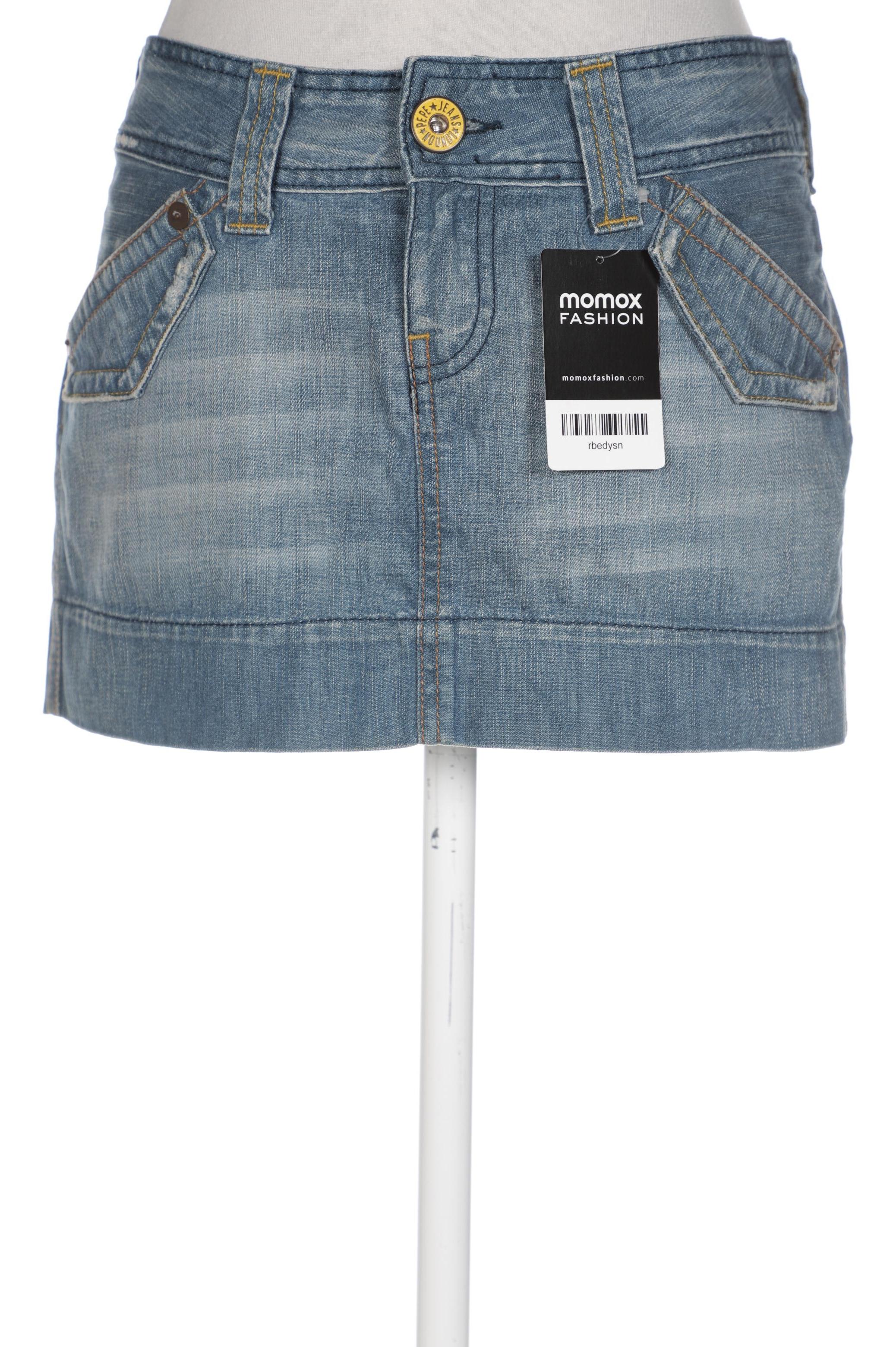 

Pepe Jeans Damen Rock, blau, Gr. 38