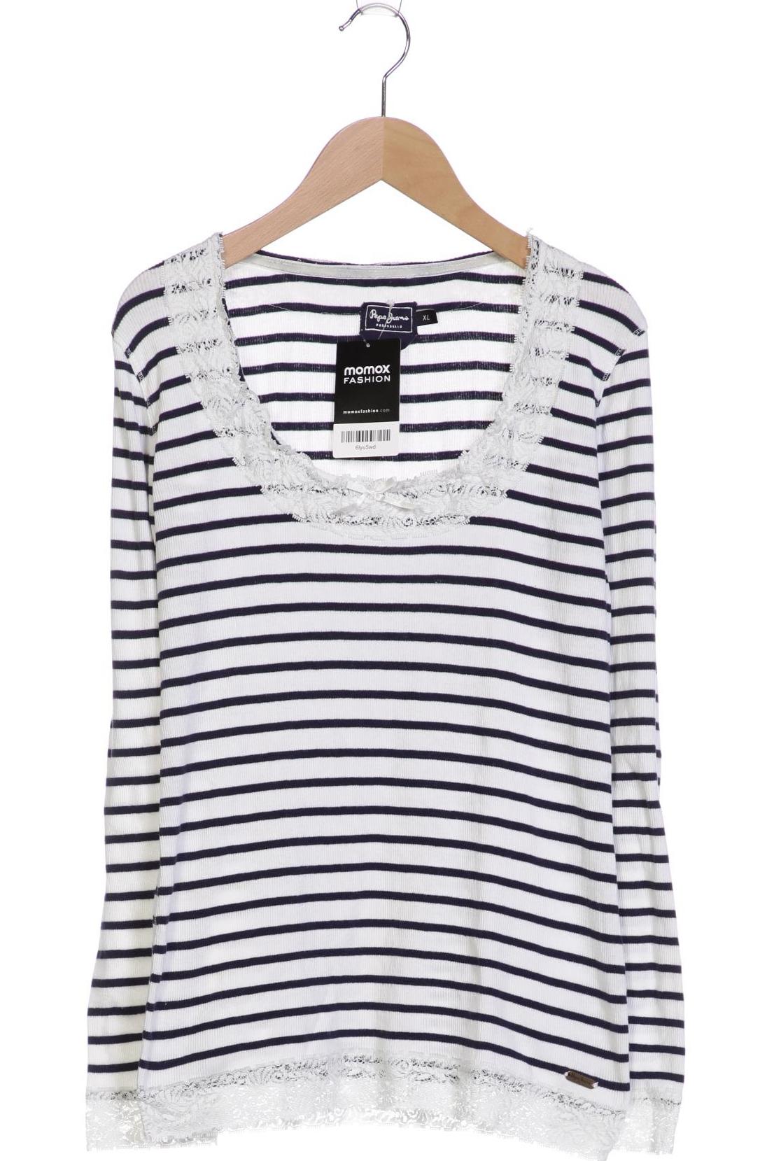 

Pepe Jeans Damen Langarmshirt, weiß