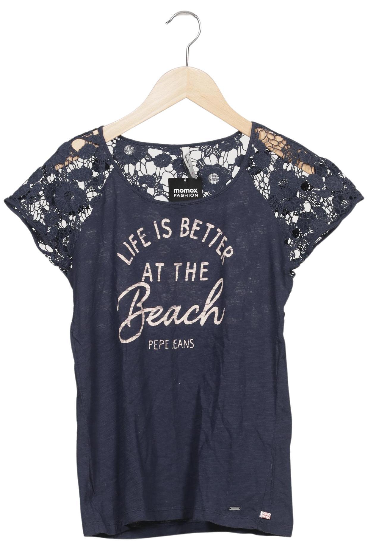 

Pepe Jeans Damen T-Shirt, marineblau, Gr. 38