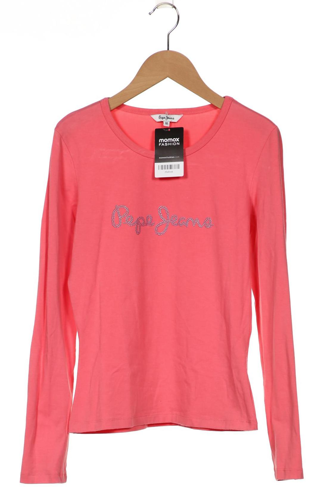 

Pepe Jeans Damen Langarmshirt, pink, Gr. 38