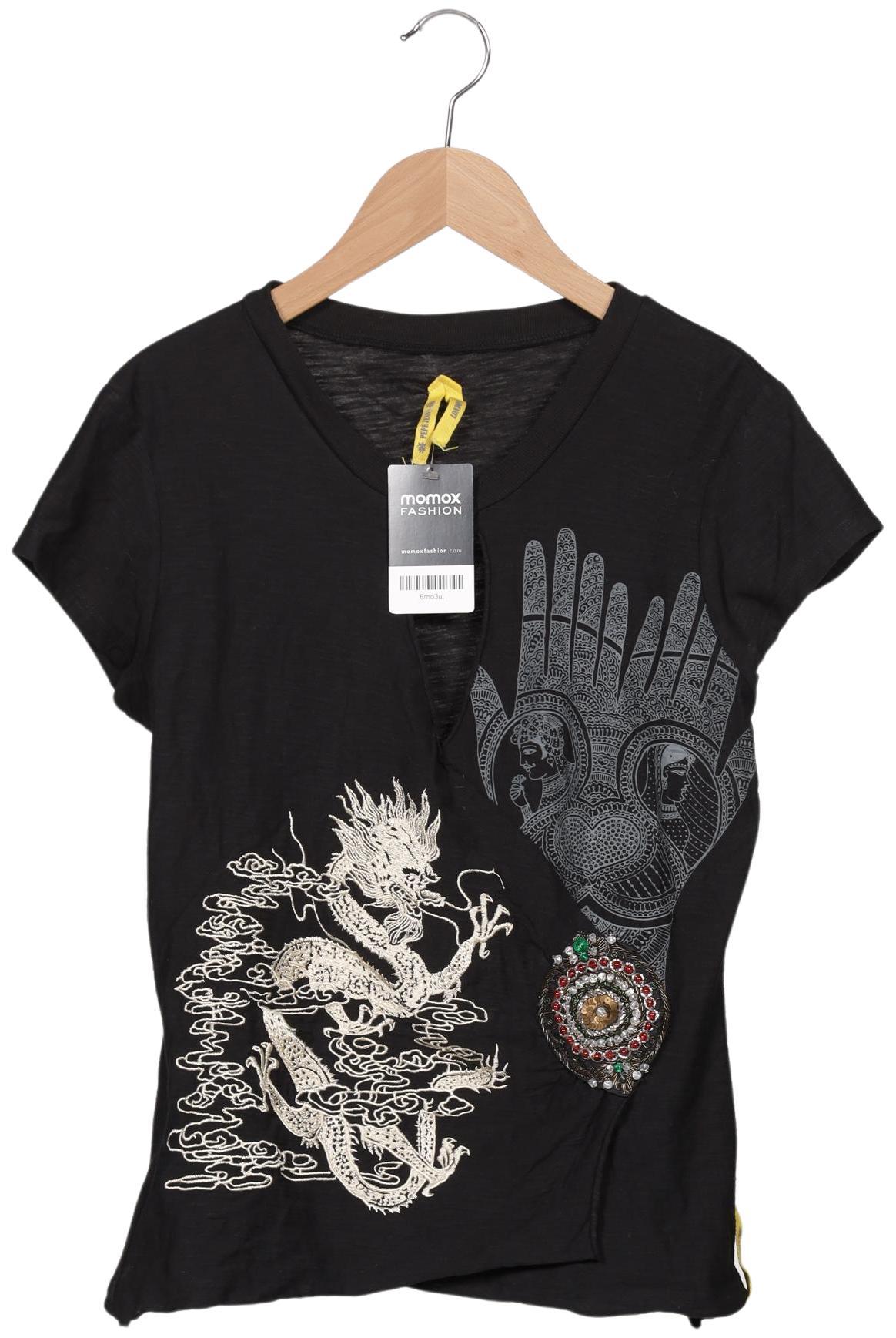 

Pepe Jeans Damen T-Shirt, schwarz, Gr. 42