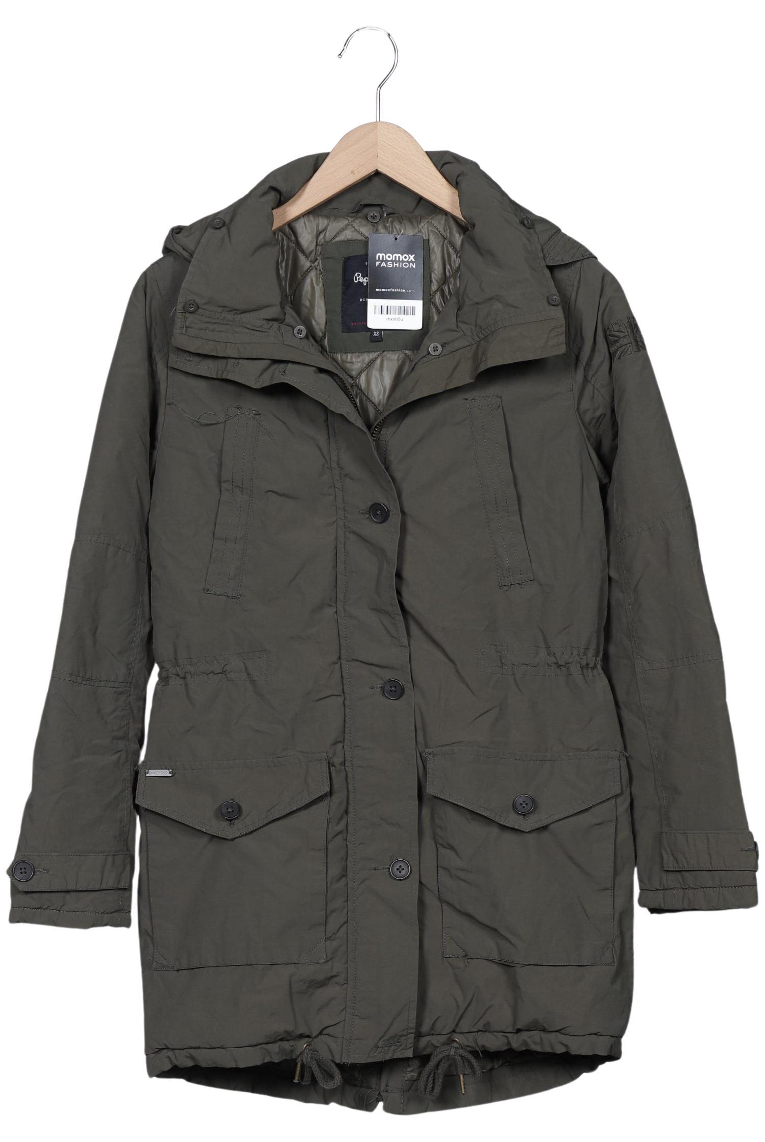 

Pepe Jeans Damen Mantel, grün, Gr. 34