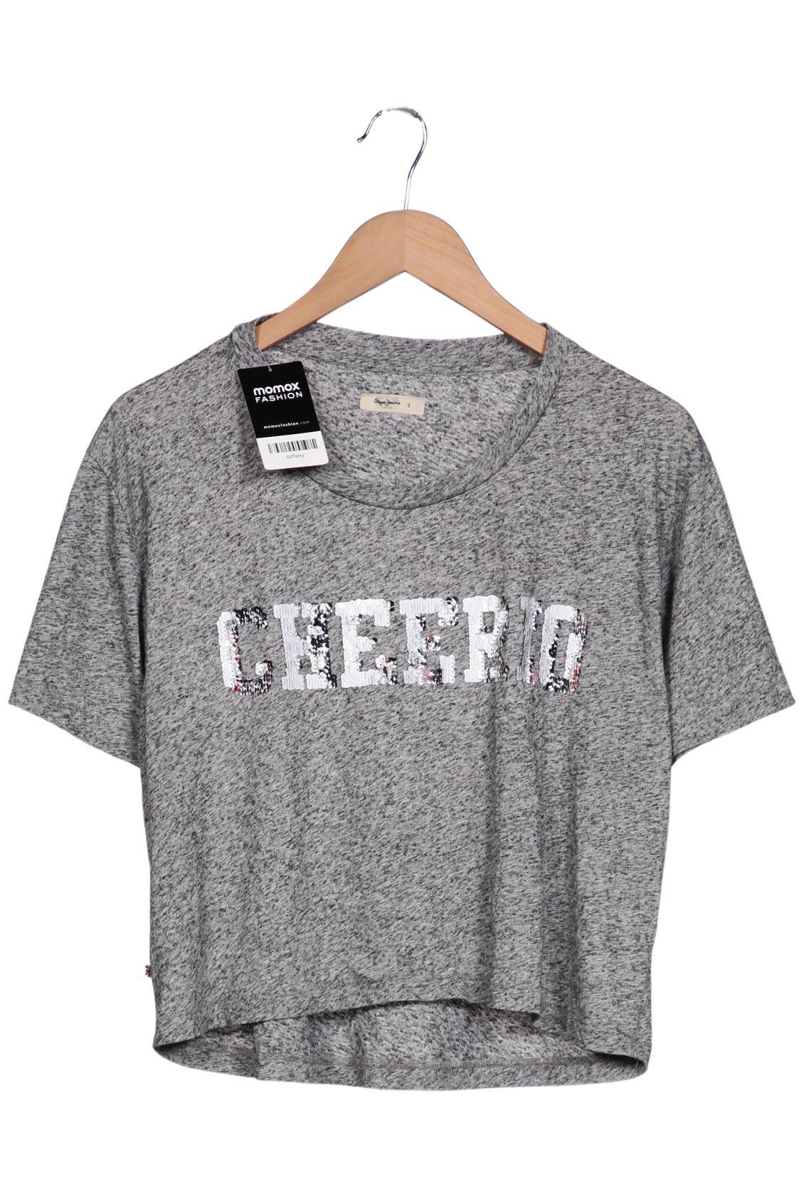 

Pepe Jeans Damen T-Shirt, grau, Gr. 36