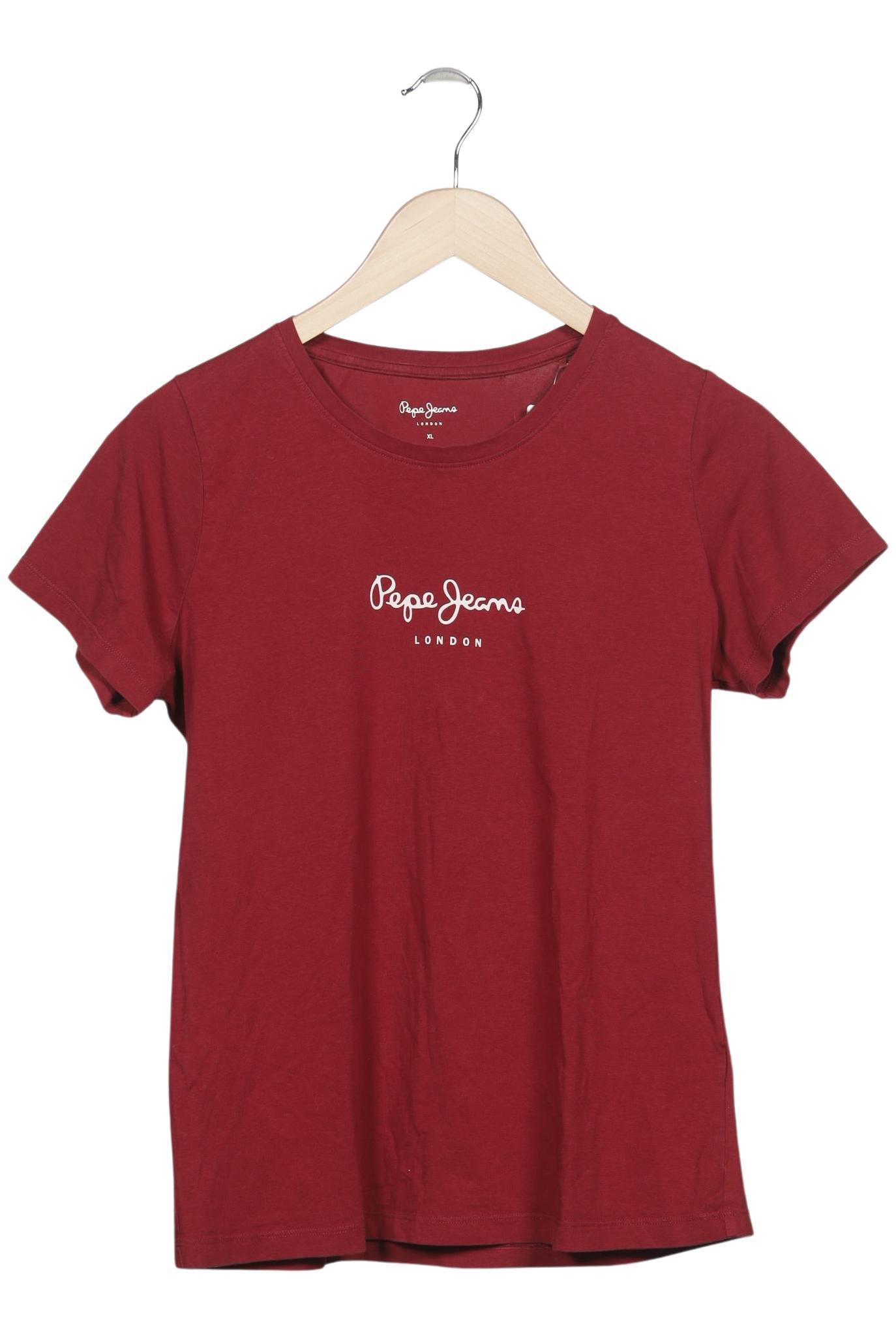 

Pepe Jeans Damen T-Shirt, rot, Gr. 44