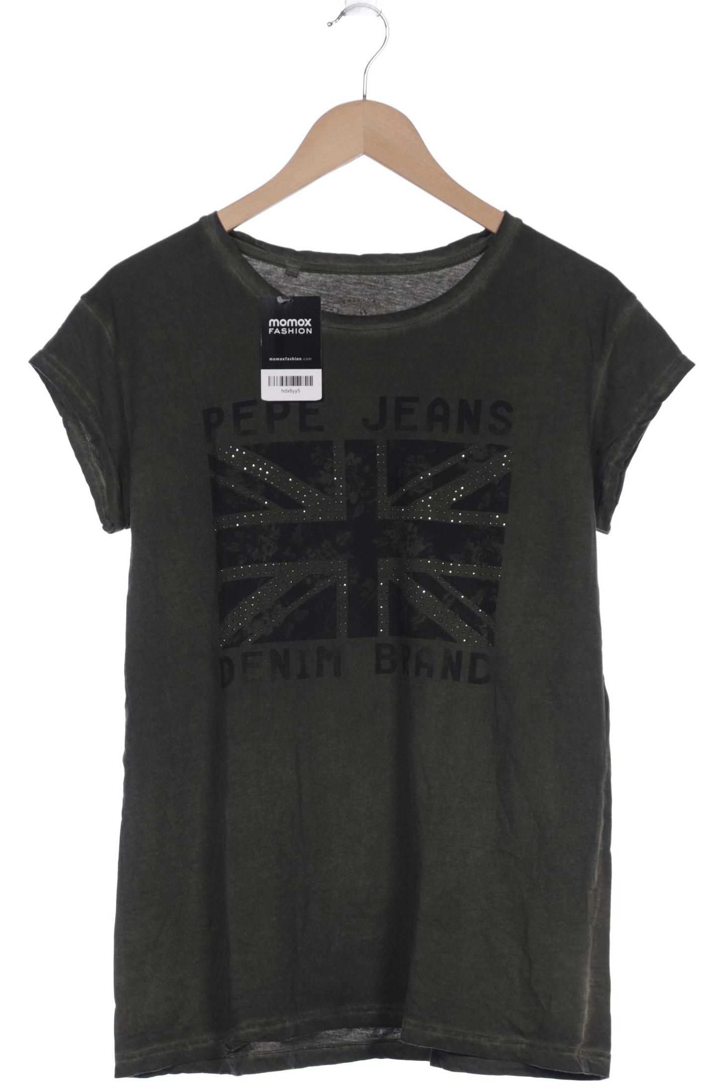 

Pepe Jeans Damen T-Shirt, grün, Gr. 38