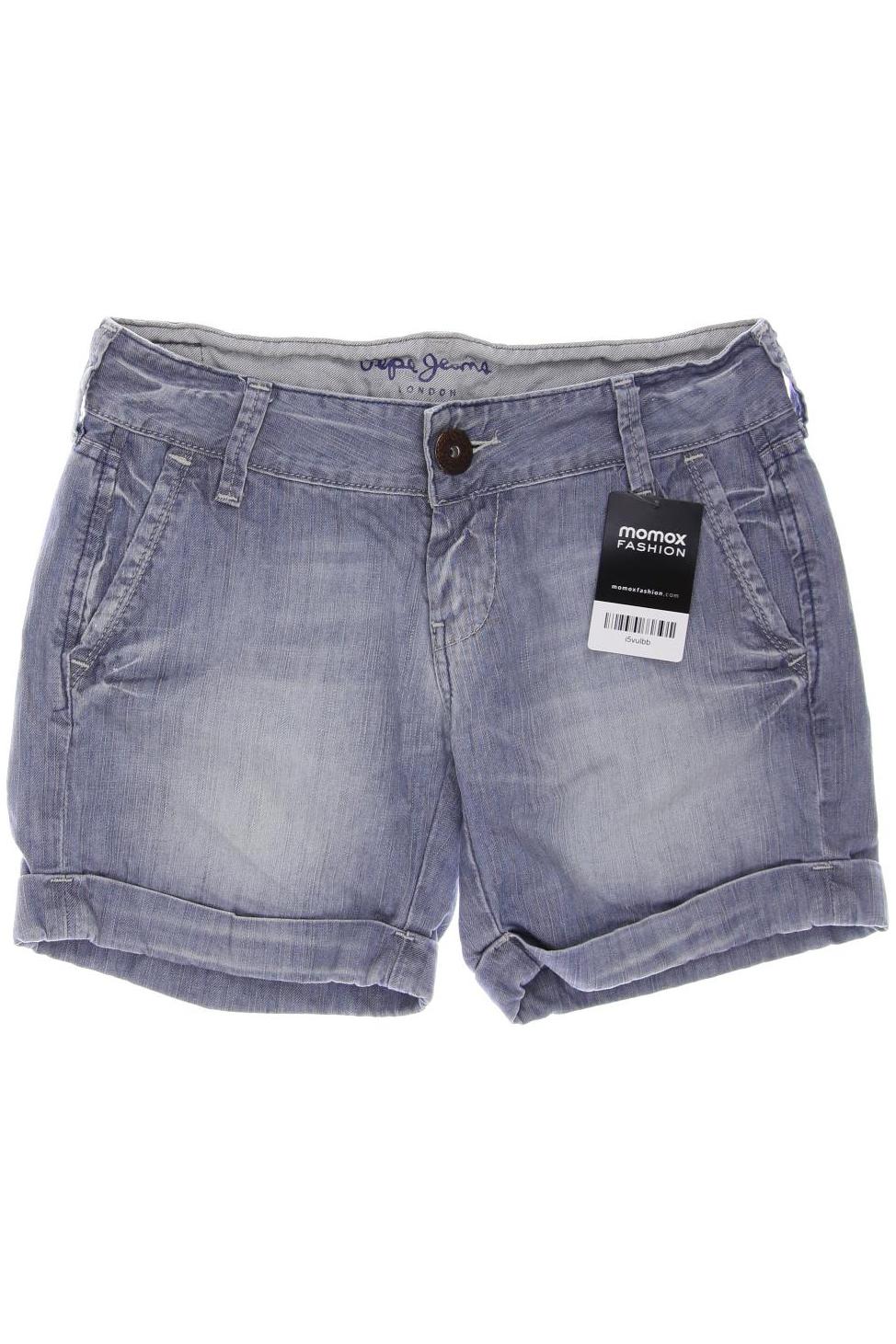 

Pepe Jeans Damen Shorts, blau, Gr. 38