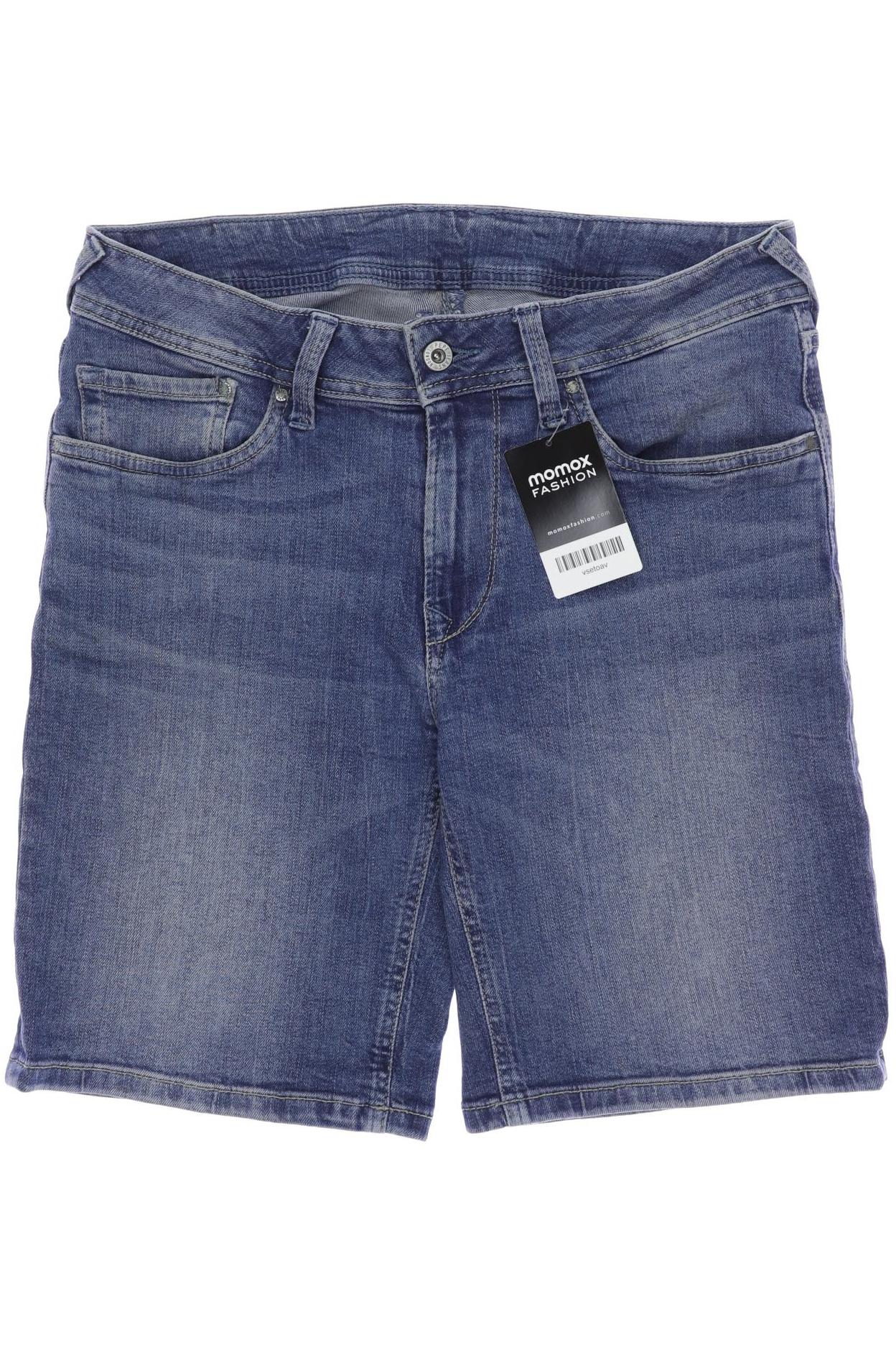 

Pepe Jeans Damen Shorts, blau, Gr. 29