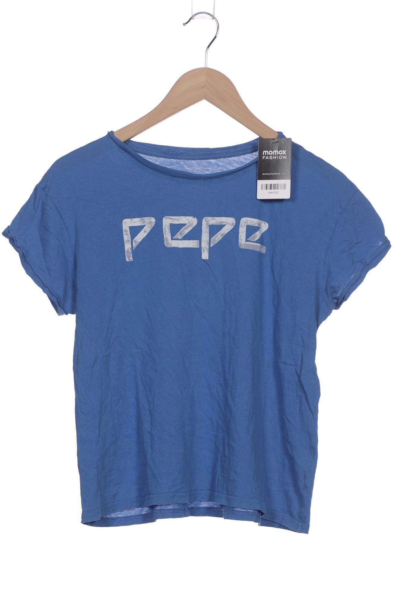 

Pepe Jeans Damen T-Shirt, blau, Gr. 38