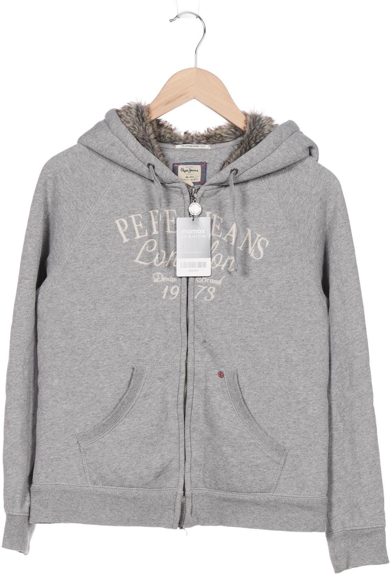 

Pepe Jeans Damen Kapuzenpullover, grau, Gr. 36